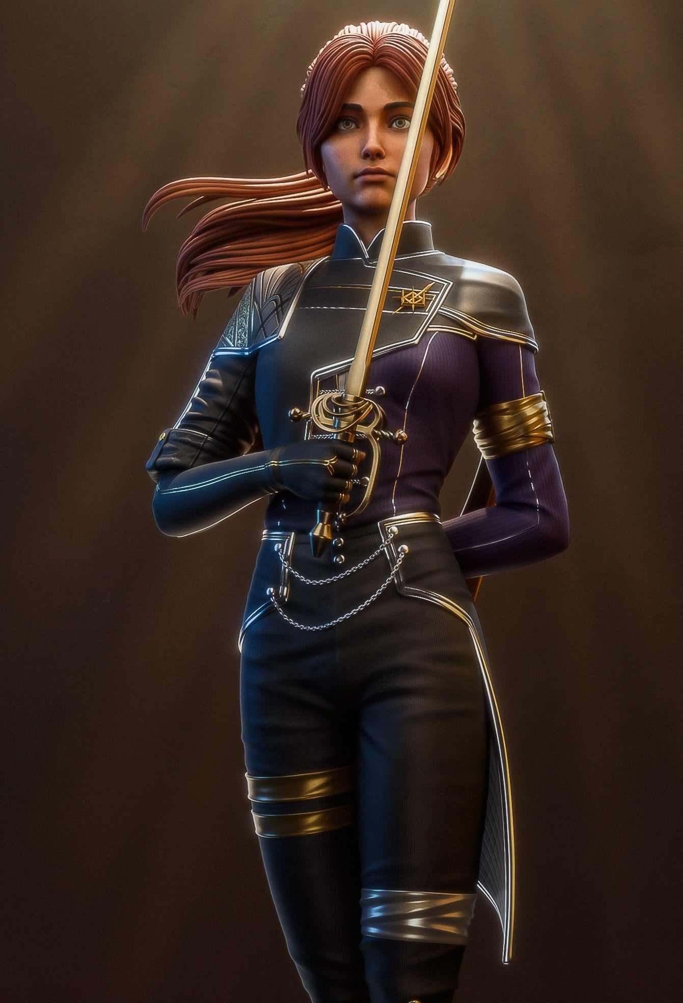 Maelle (Clair Obscur: Expedition 33) 3D Print Model - Pre-Supported & Uncut STL/LYS