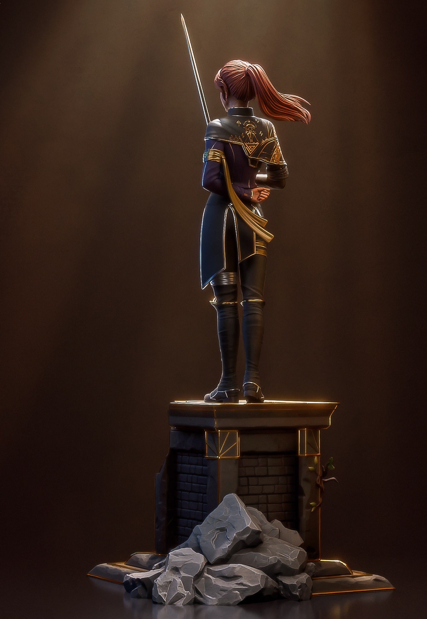 Maelle (Clair Obscur: Expedition 33) 3D Print Model - Pre-Supported & Uncut STL/LYS