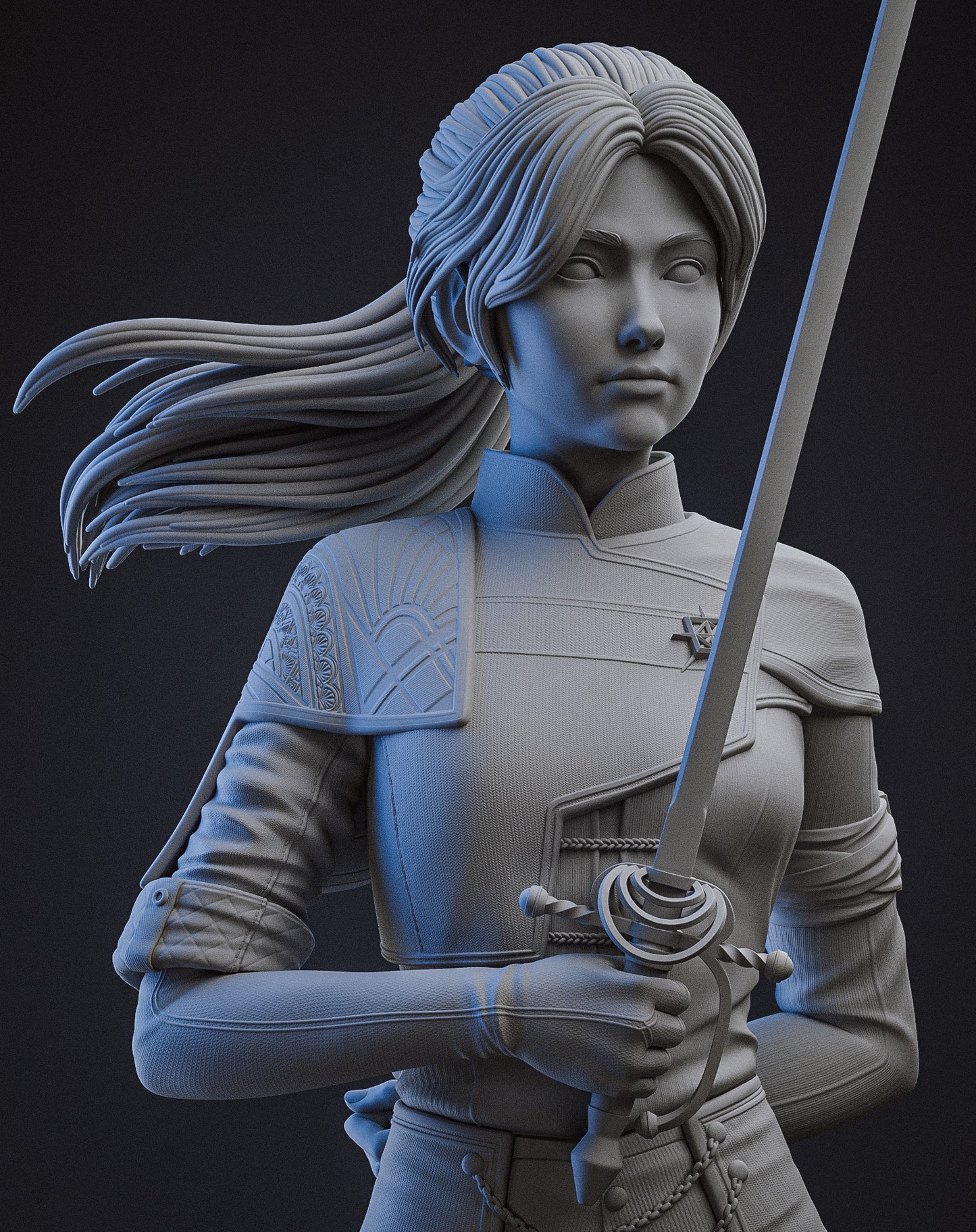 Maelle (Clair Obscur: Expedition 33) 3D Print Model - Pre-Supported & Uncut STL/LYS
