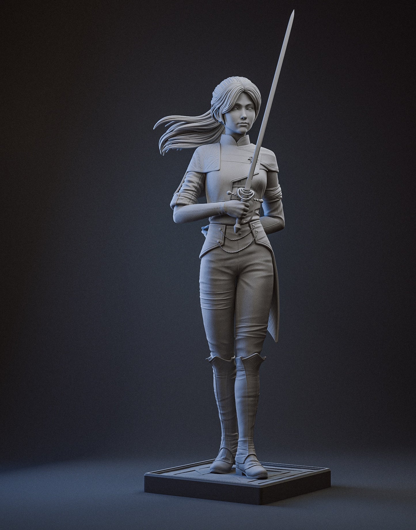 Maelle (Clair Obscur: Expedition 33) 3D Print Model - Pre-Supported & Uncut STL/LYS