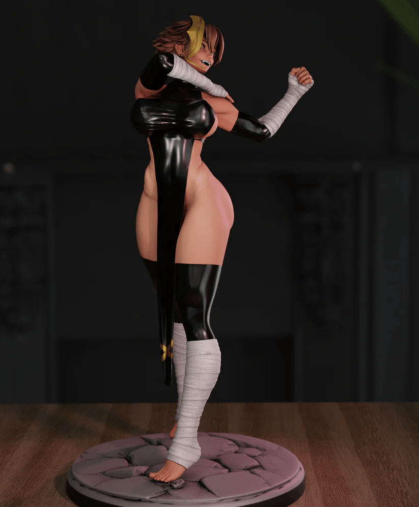 Marl Barrock NSFW STL Model: Strength Meets Sensuality