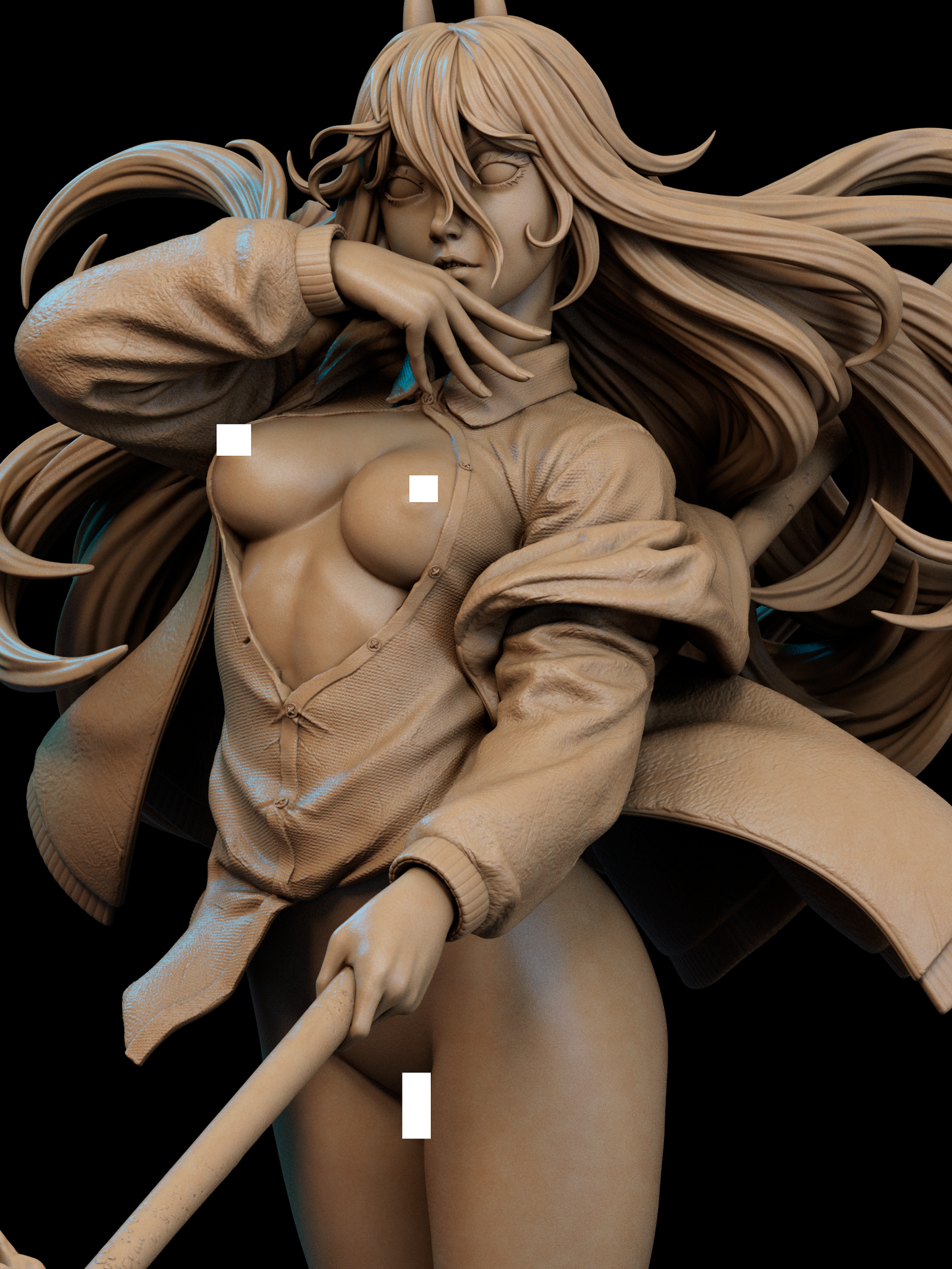 NSFW | Power STL File – Chainsaw Man | Blood Fiend | 3D Printable Model