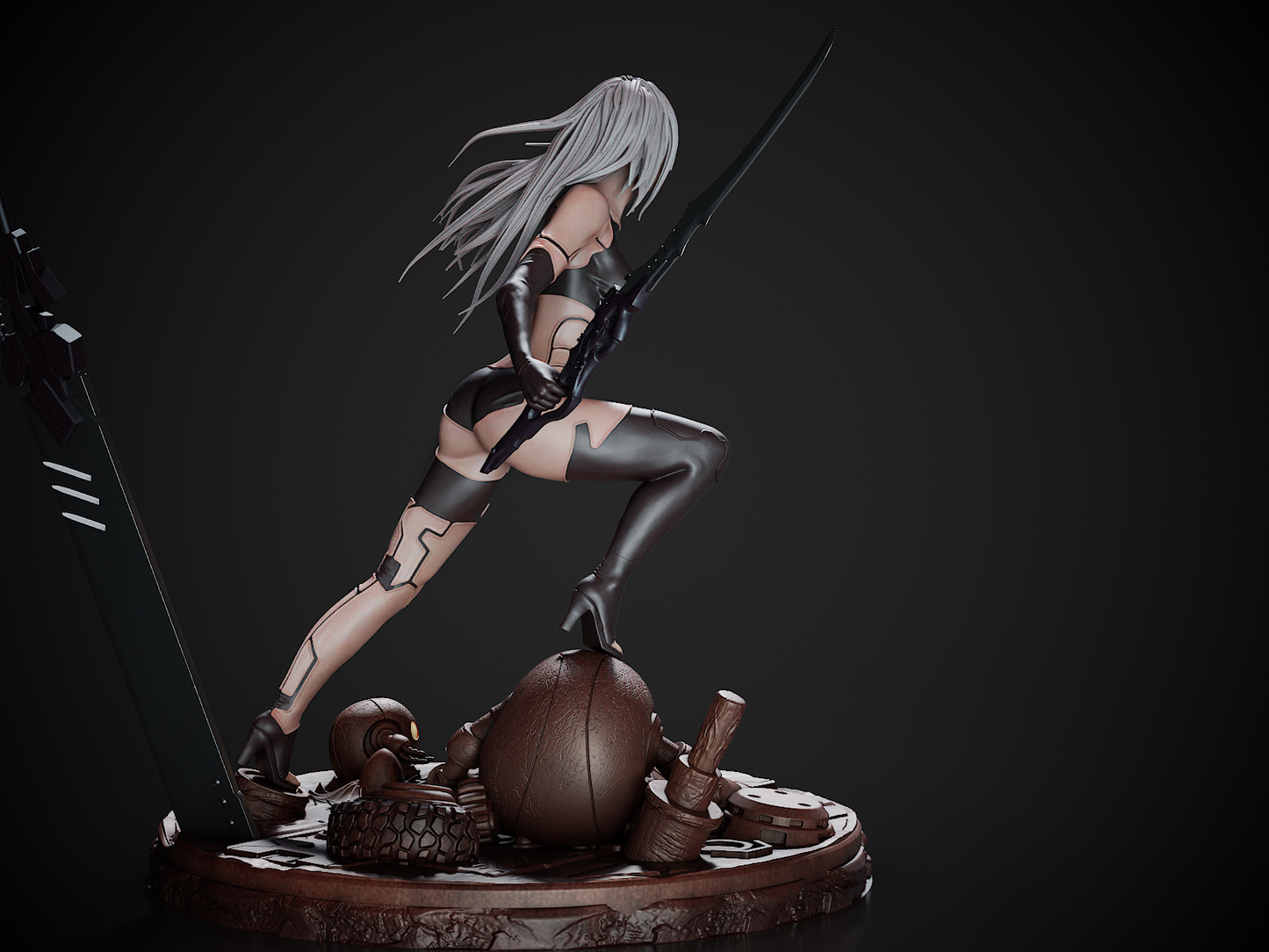 A2 NieR: Automata 3D STL