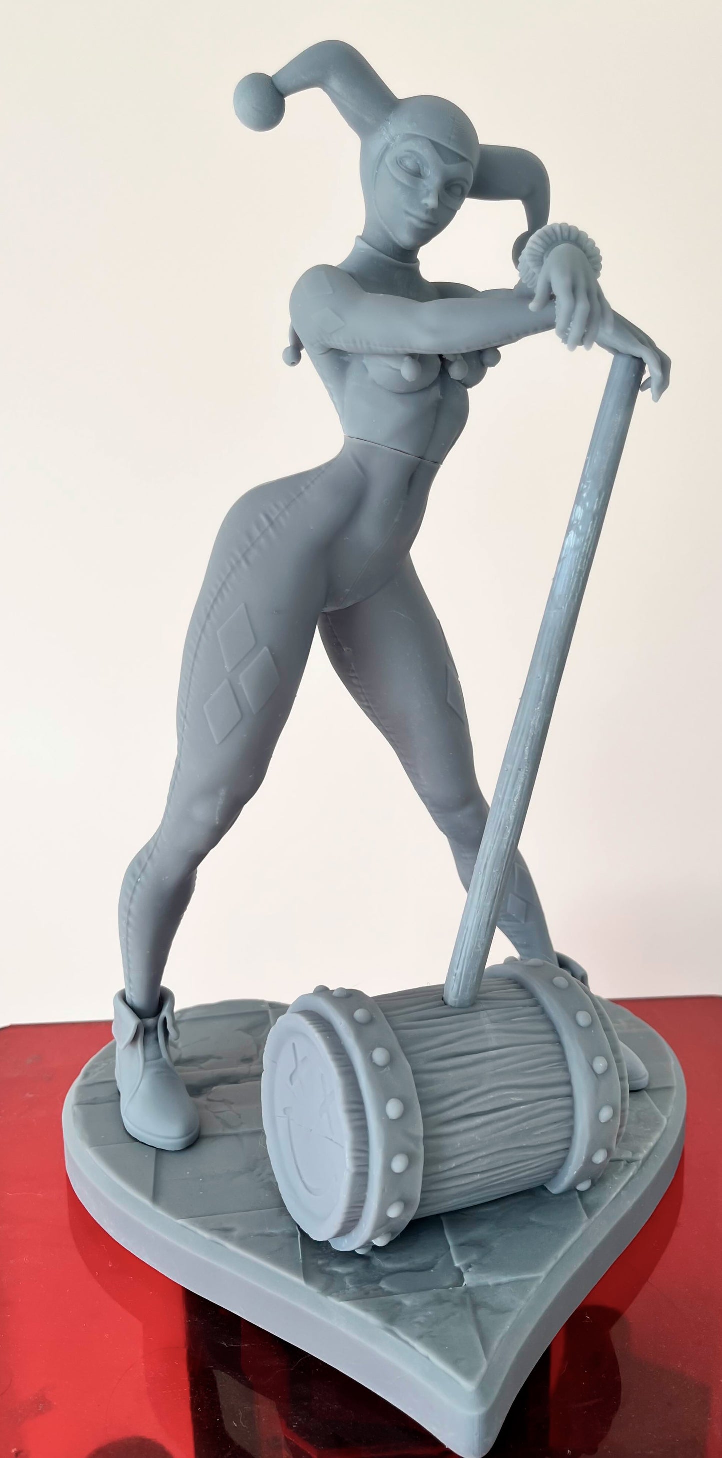 Harley Quinn | NSFW (DC Comics) STL for 3D Printing - 1:6 Scale - Pre-Supported
