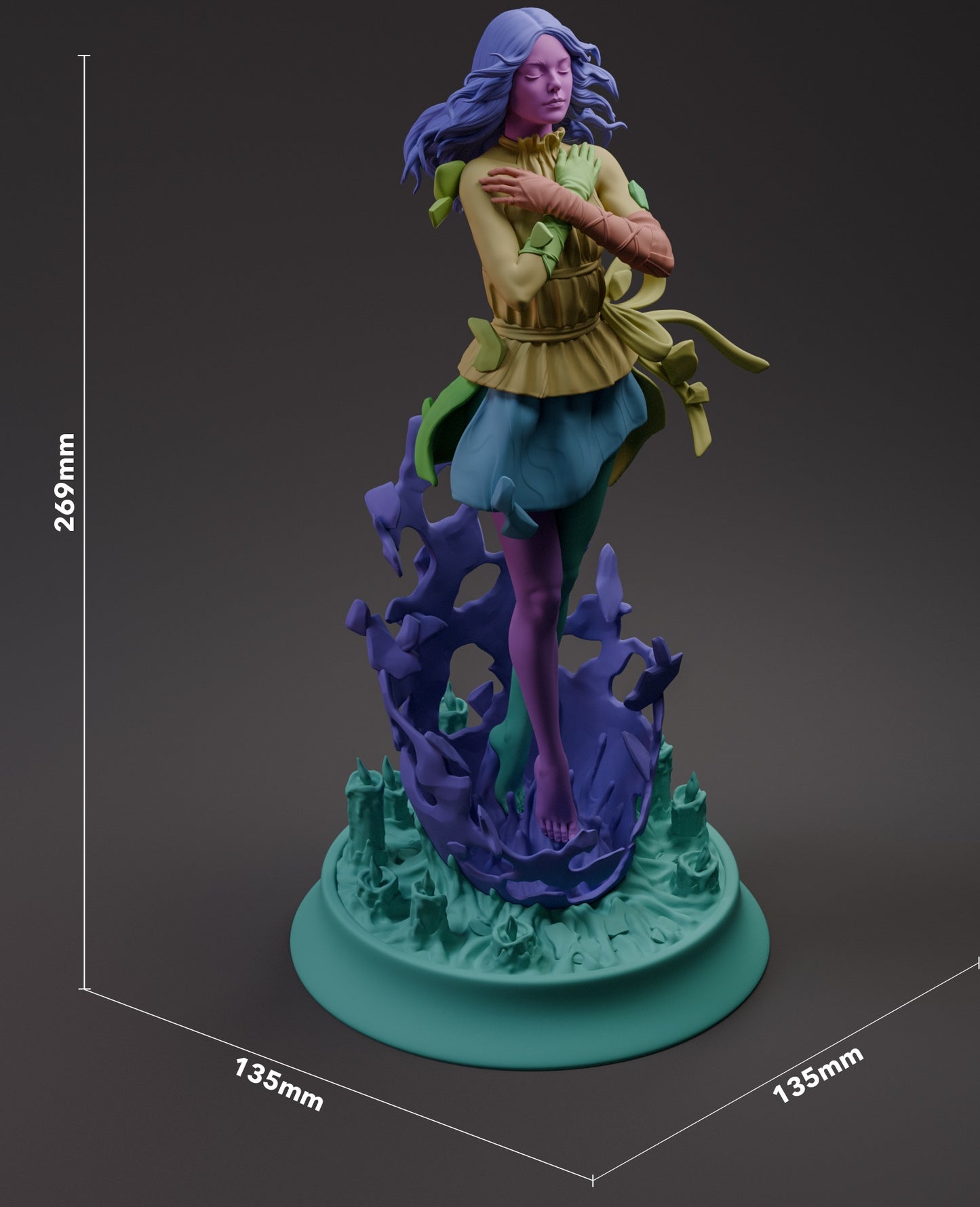 Tomorrow 3D STL File | Death Stranding 2 3D Print Model | 1/8 Scale Pre-Supported Figure