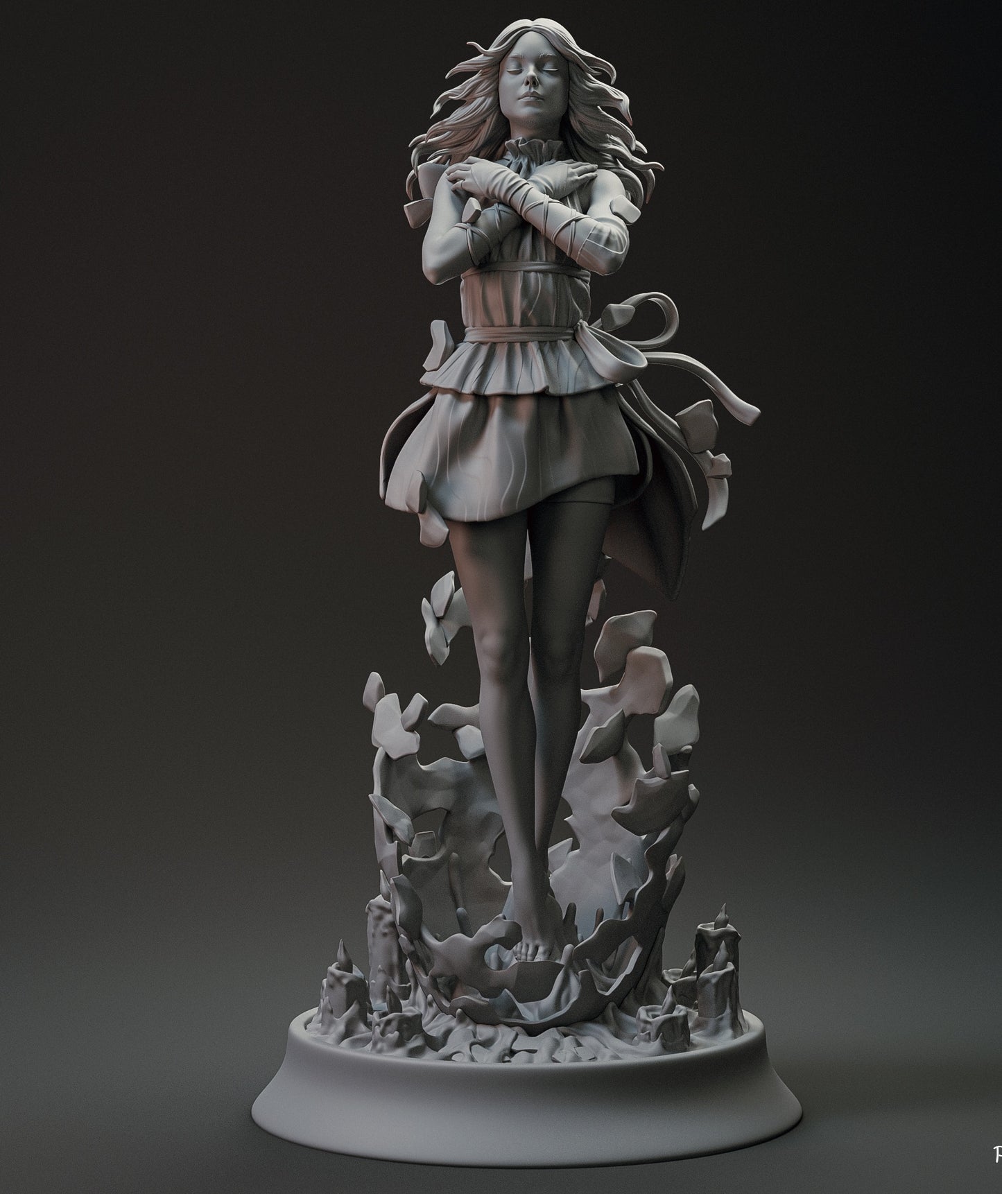 Tomorrow 3D STL File | Death Stranding 2 3D Print Model | 1/8 Scale Pre-Supported Figure