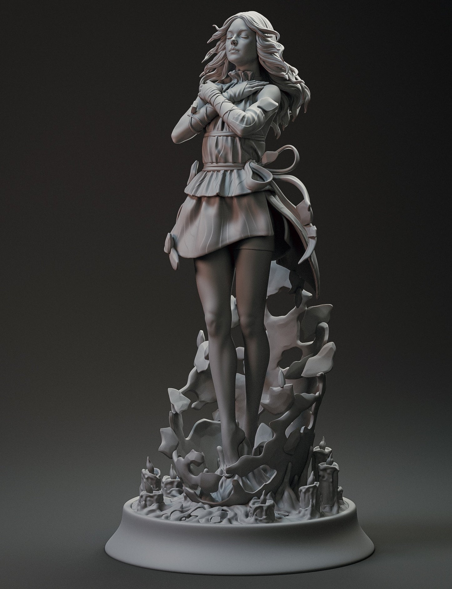 Tomorrow 3D STL File | Death Stranding 2 3D Print Model | 1/8 Scale Pre-Supported Figure