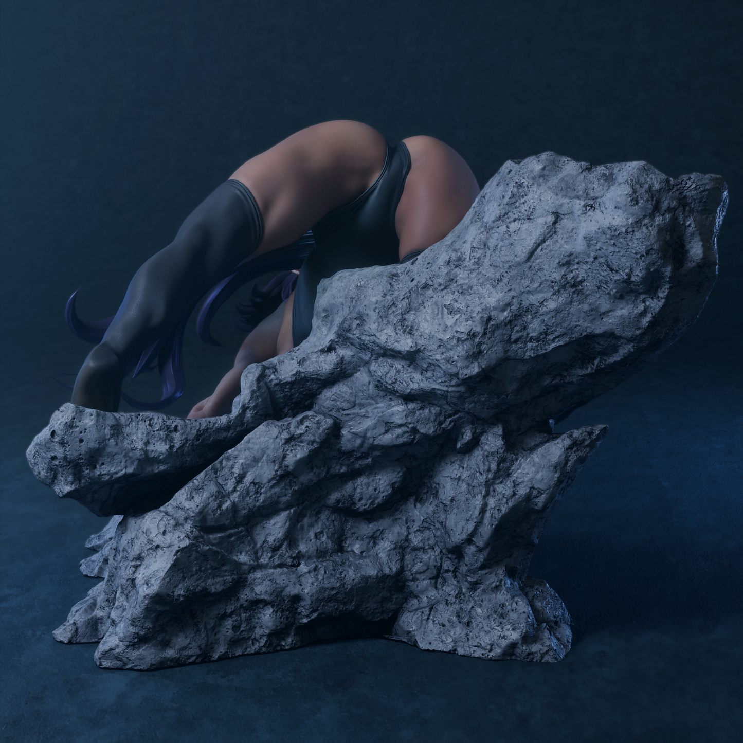Yoruichi Shihoin STL File – Shunko Form & Cat | 1/6 & 1/9 Scale