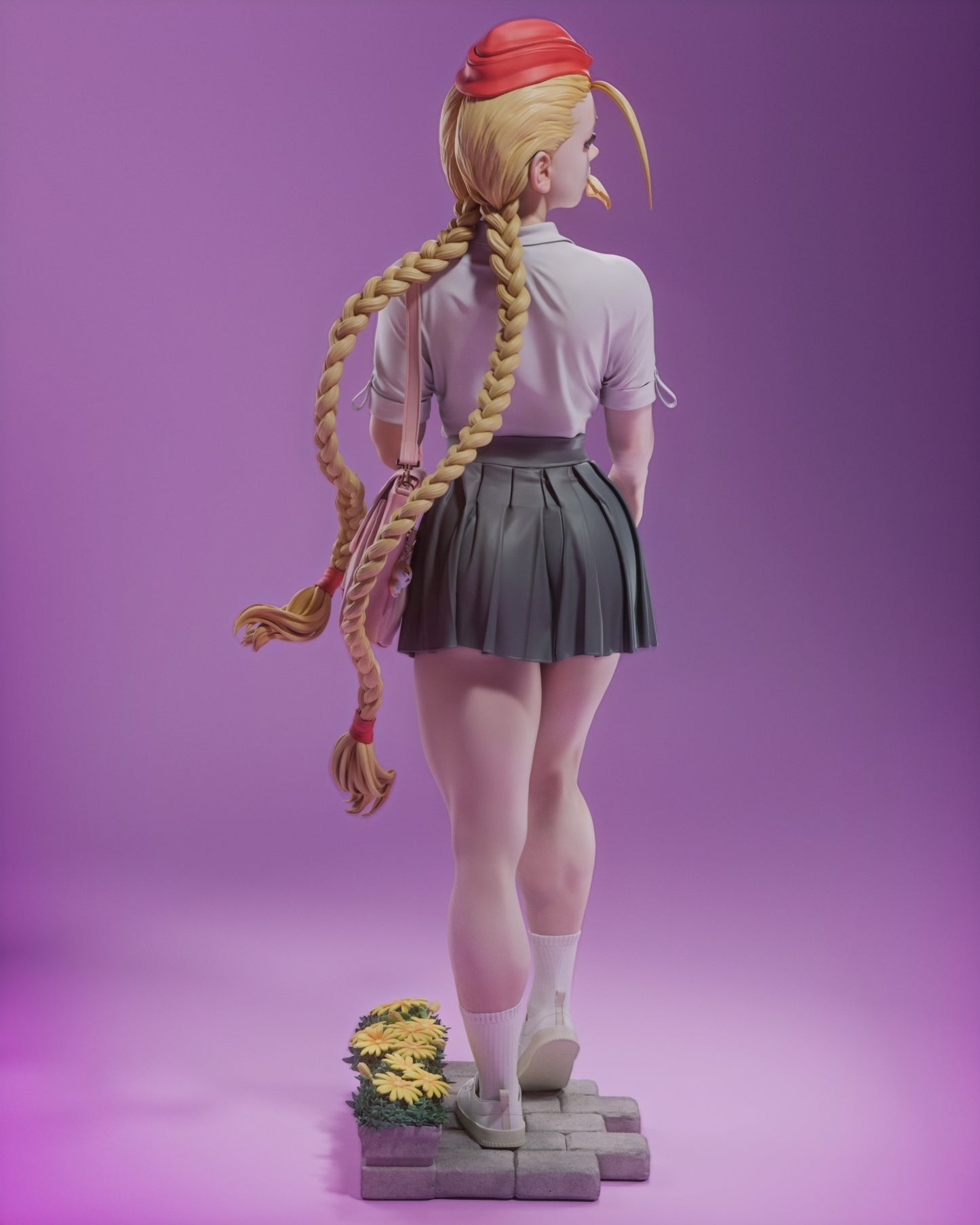 Cammy – Street Fighter Inspired STL Figure | 1/6 & 1/9 Scale | Split, Pre-Supported & Uncut Versions
