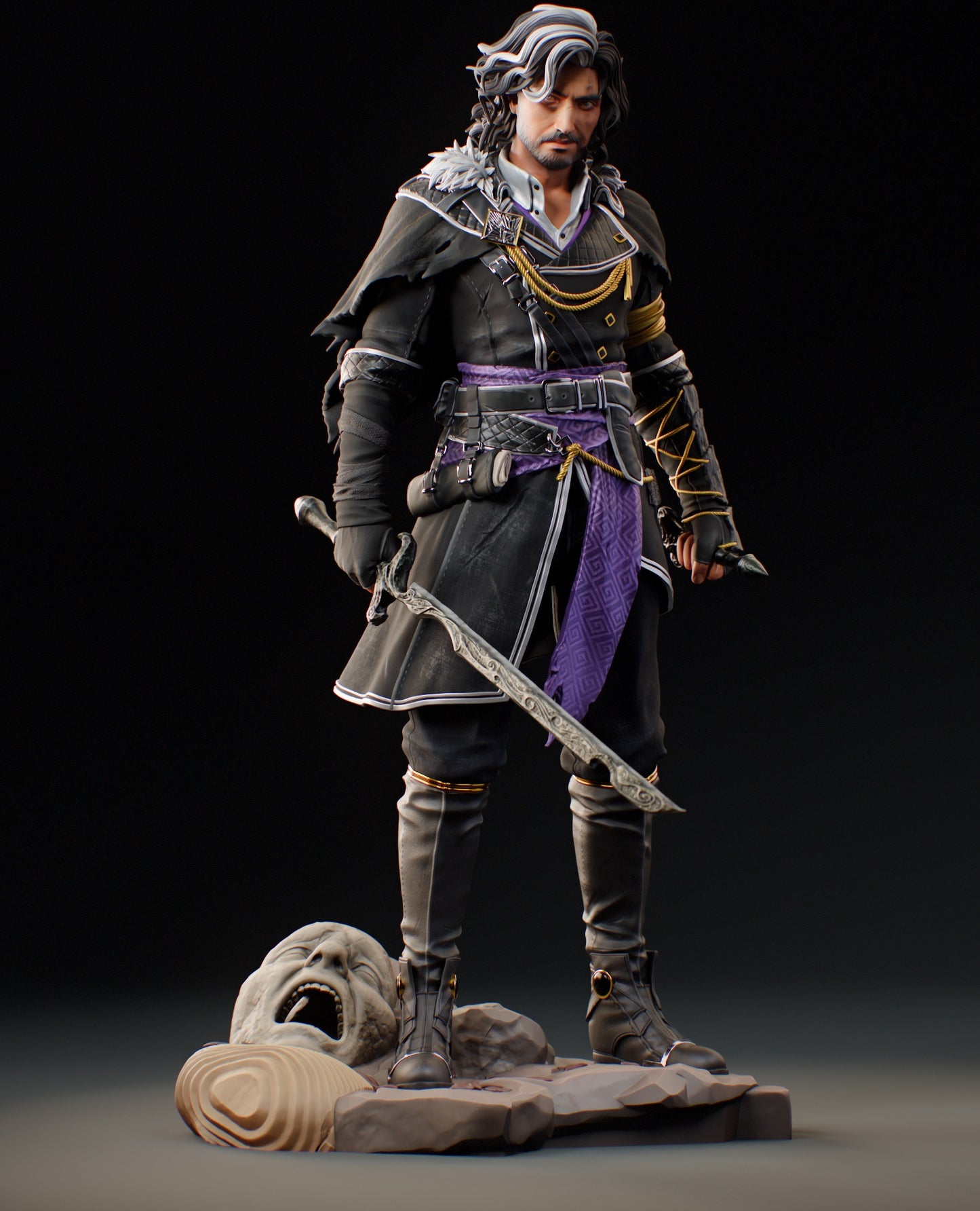 Verso 3D STL File | Clair Obscur : Expedition 33 3D Print Model | 1/8 Scale Pre-Supported Figure