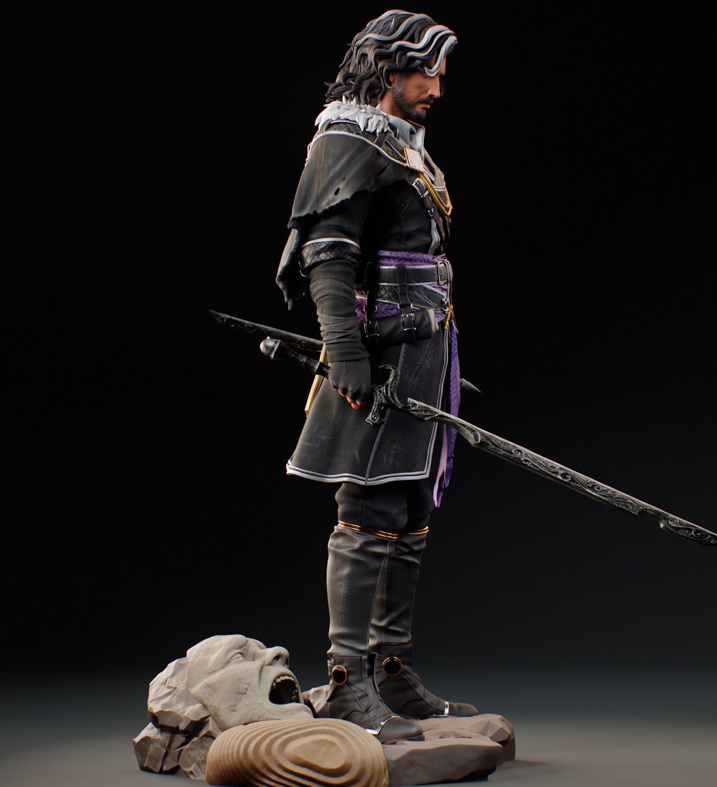 Verso 3D STL File | Clair Obscur : Expedition 33 3D Print Model | 1/8 Scale Pre-Supported Figure