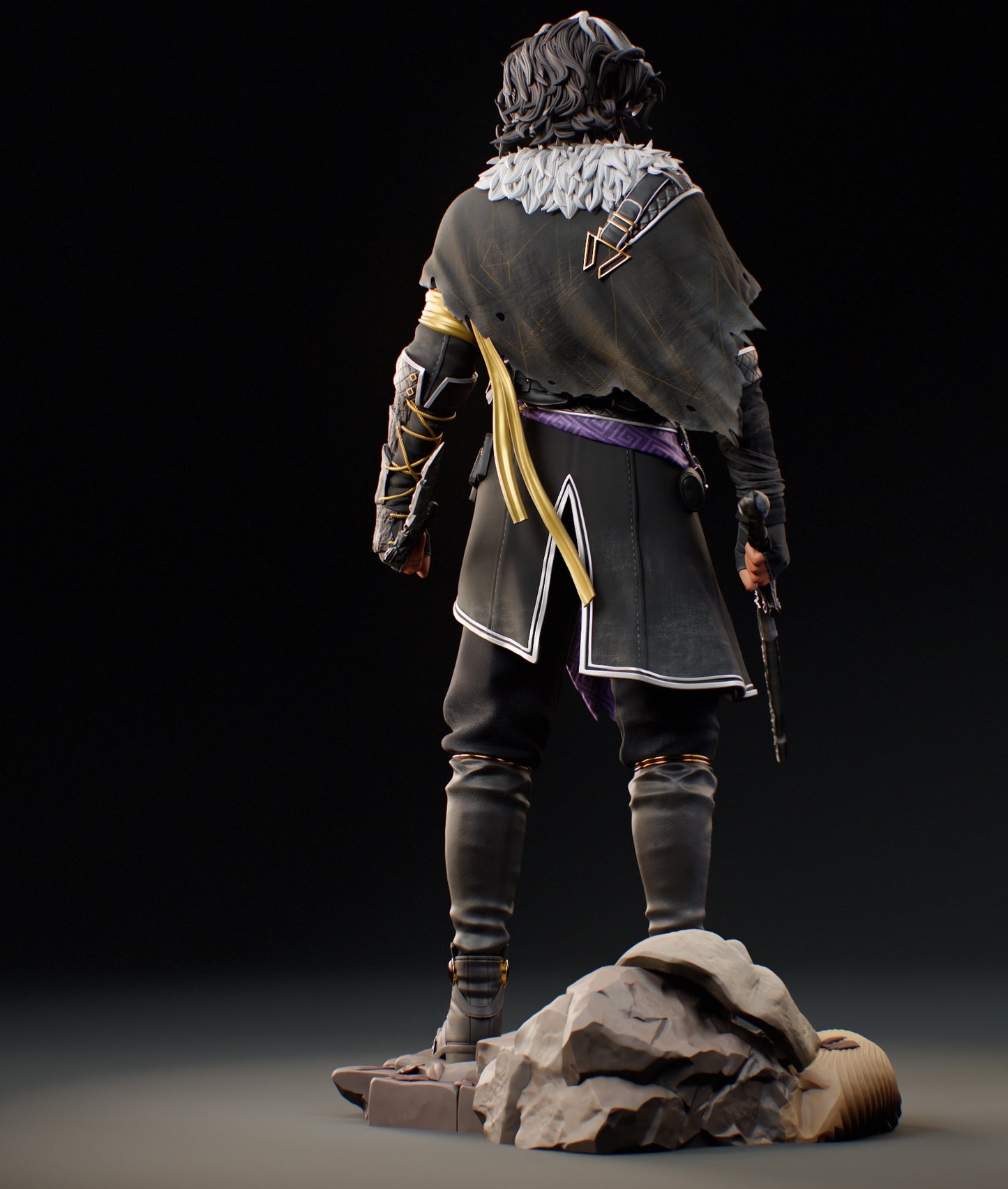 Verso 3D STL File | Clair Obscur : Expedition 33 3D Print Model | 1/8 Scale Pre-Supported Figure