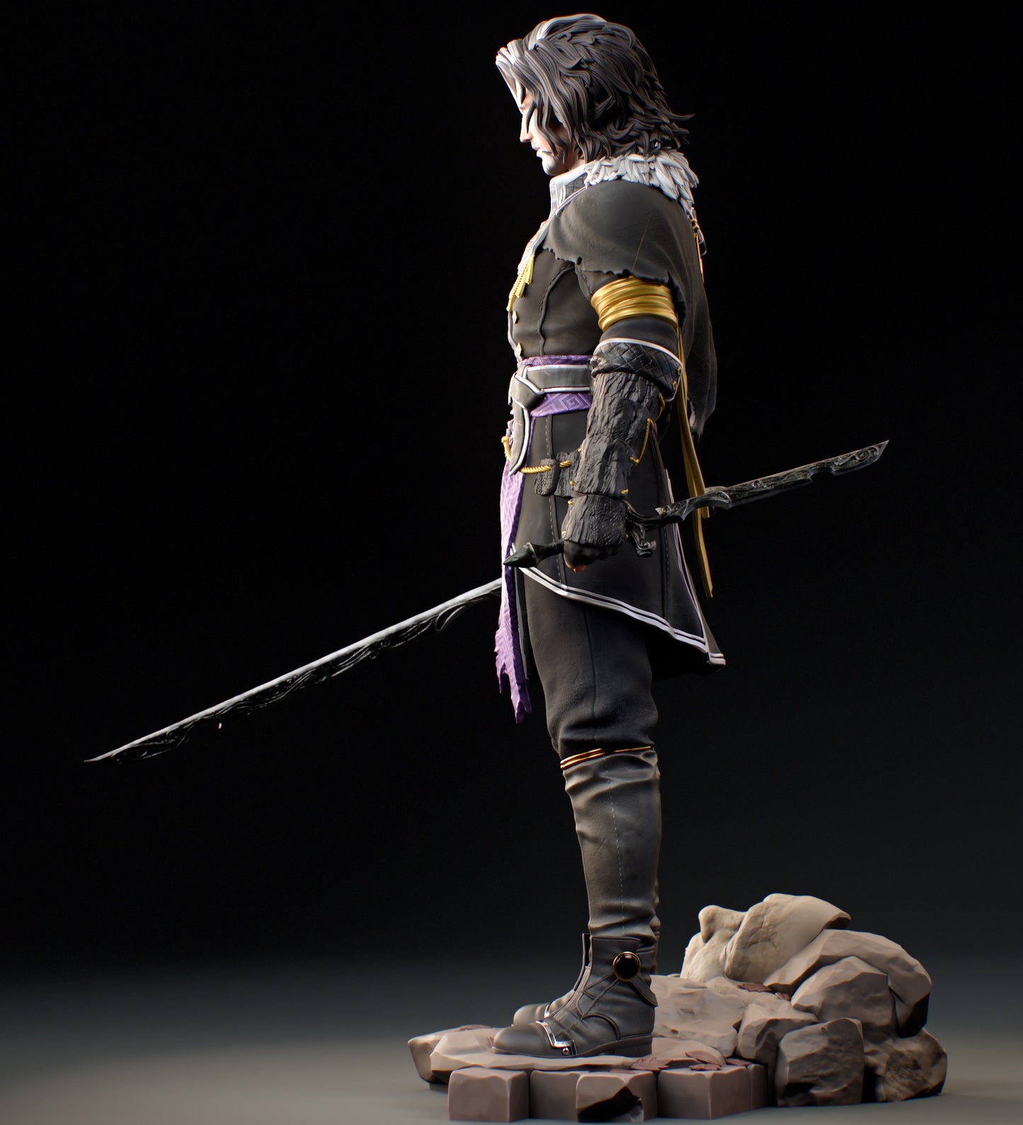 Verso 3D STL File | Clair Obscur : Expedition 33 3D Print Model | 1/8 Scale Pre-Supported Figure