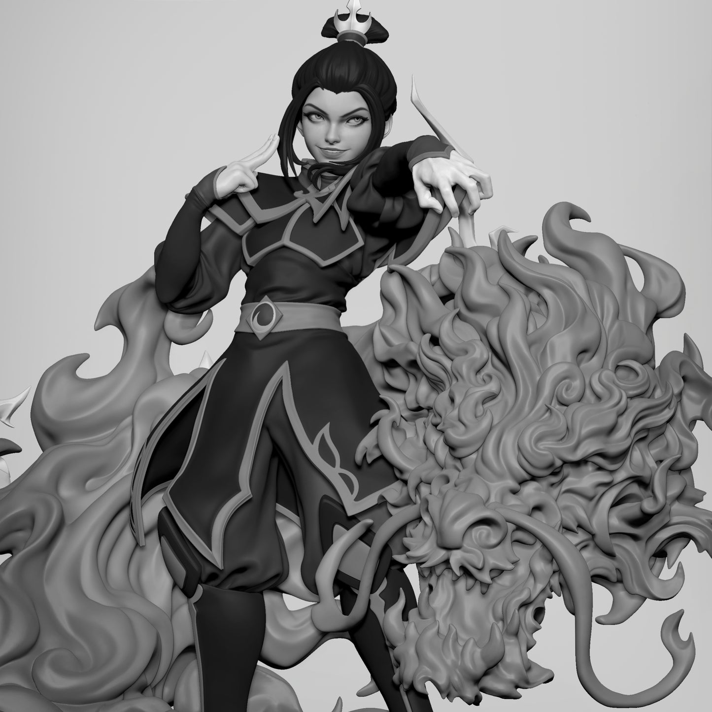 Azula Avatar: The Last Airbender STL for 3D Printing