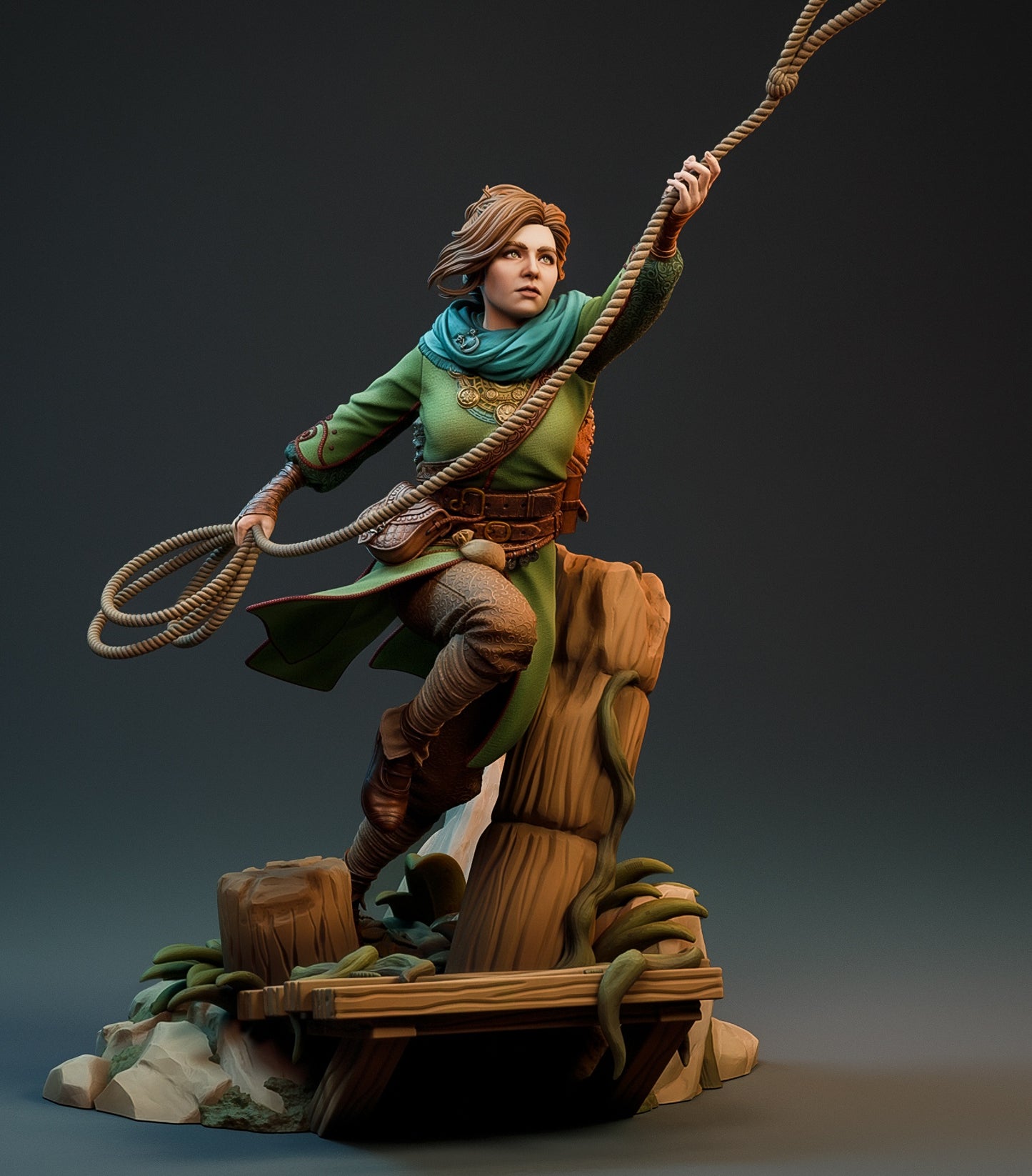 Zoe (Split Fiction) 3D Print Model - Pre-Supported & Uncut STL/LYS