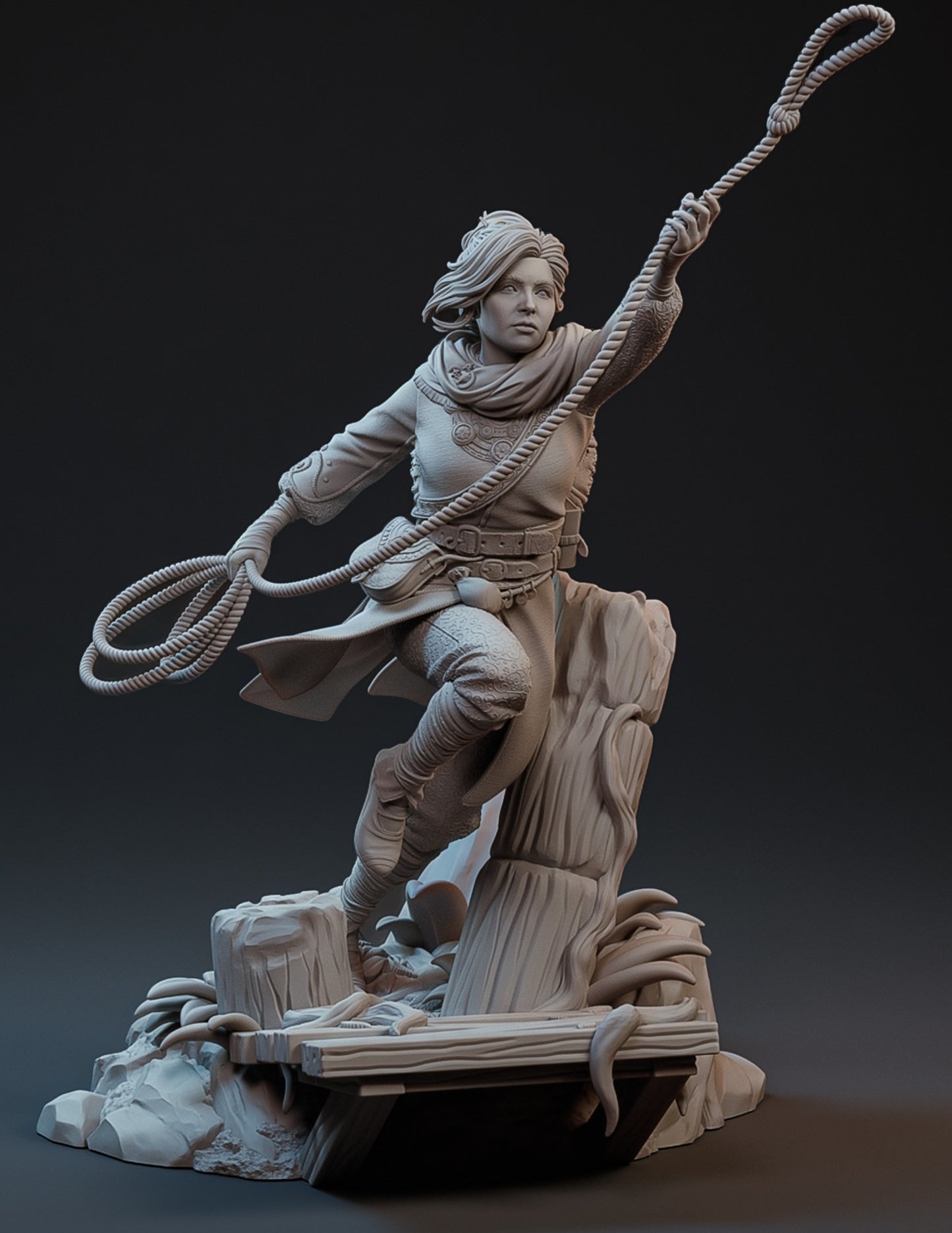 Zoe (Split Fiction) 3D Print Model - Pre-Supported & Uncut STL/LYS