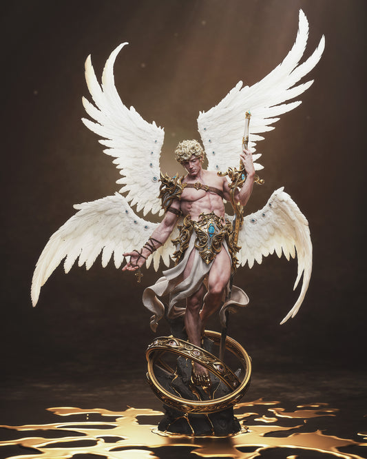Cherubim – Fantasy Angel 3D STL Statue | 1/6 Split, 1/6 Pre-Supported, 1/9 Split & 1/9 Uncut