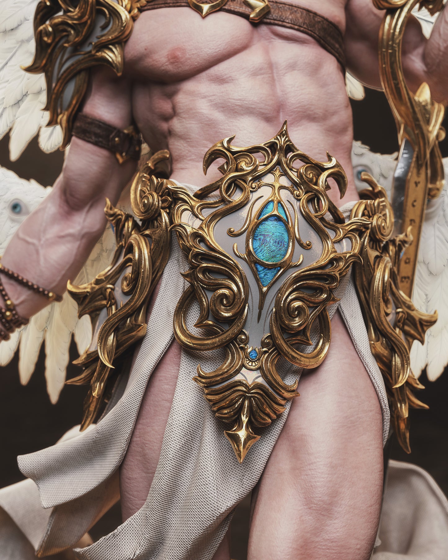Cherubim – Fantasy Angel 3D STL Statue | 1/6 Split, 1/6 Pre-Supported, 1/9 Split & 1/9 Uncut