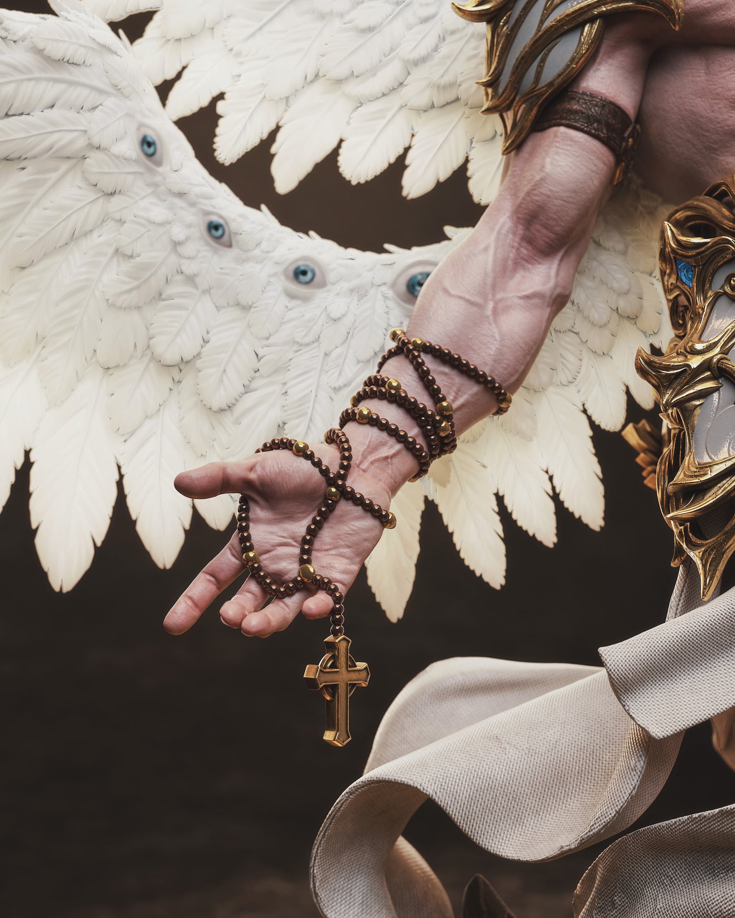 Cherubim – Fantasy Angel 3D STL Statue | 1/6 Split, 1/6 Pre-Supported, 1/9 Split & 1/9 Uncut