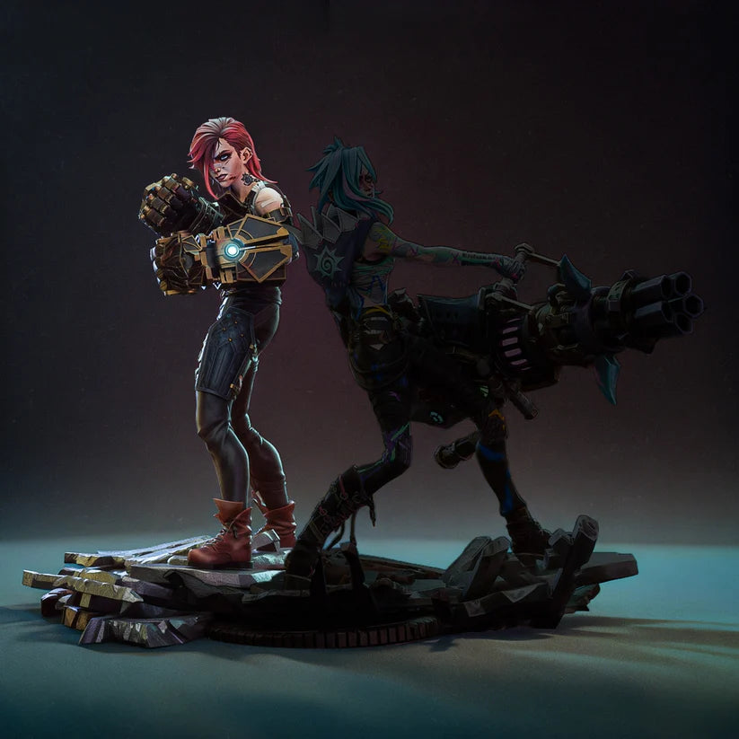 PreSupport-Vi Arcane League of Legends 3D Print File - Piltover Enforcer STL