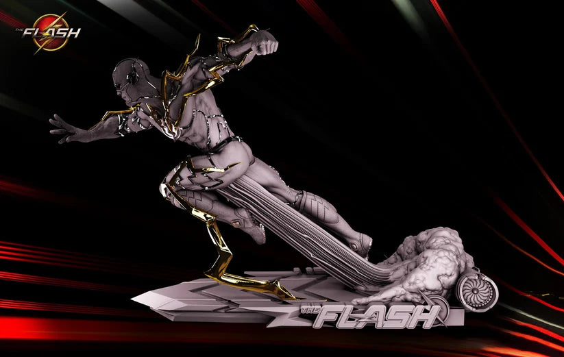 The Flash STL Model – Speed Force in Stunning Detail!