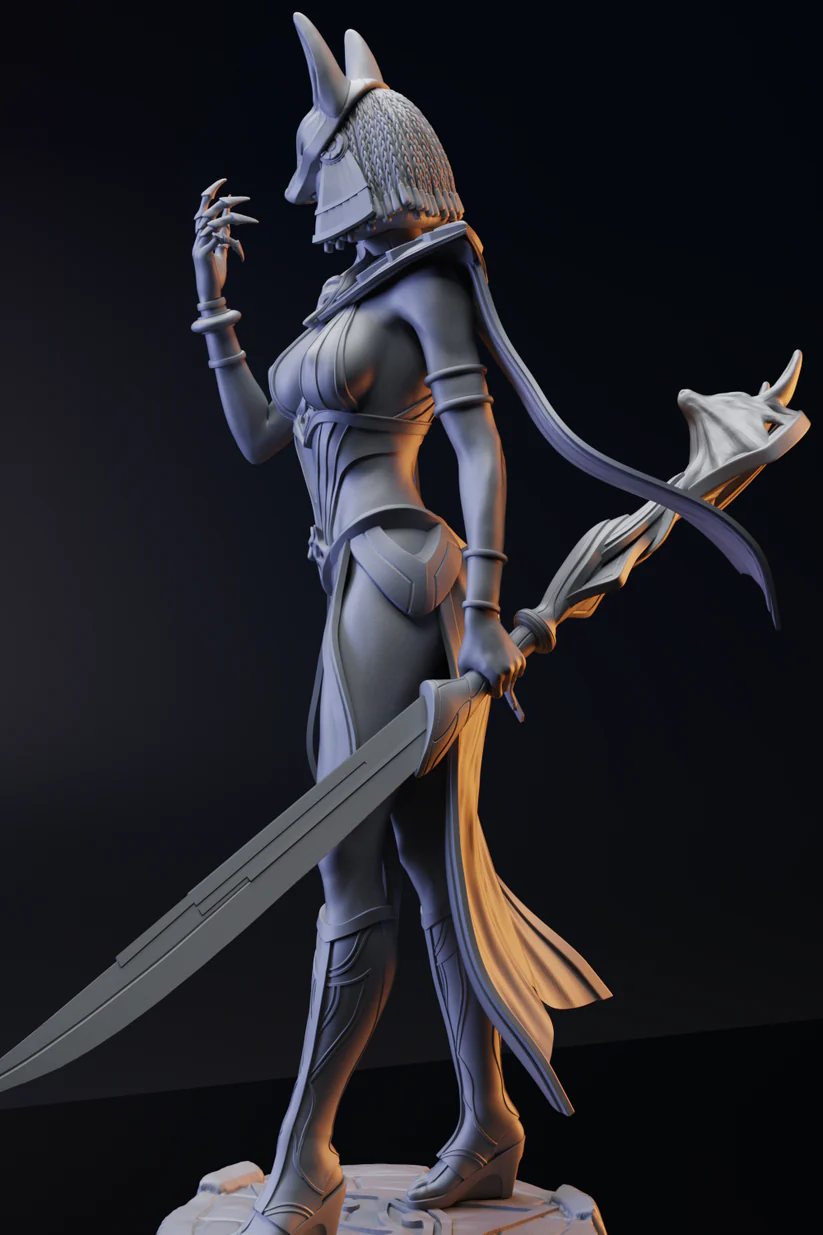 Cleopatra NSFW | Exquisite 3D Printable STL Model of the Egyptian Queen