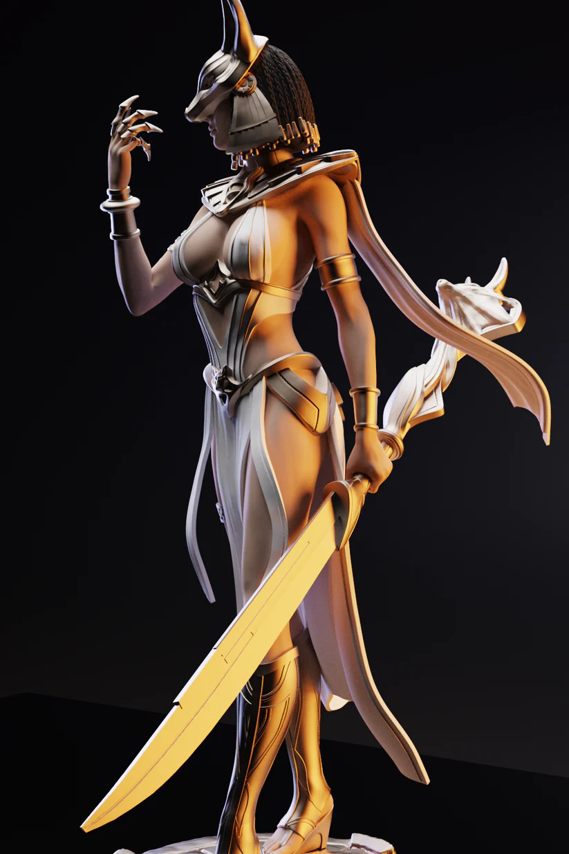 Cleopatra NSFW | Exquisite 3D Printable STL Model of the Egyptian Queen
