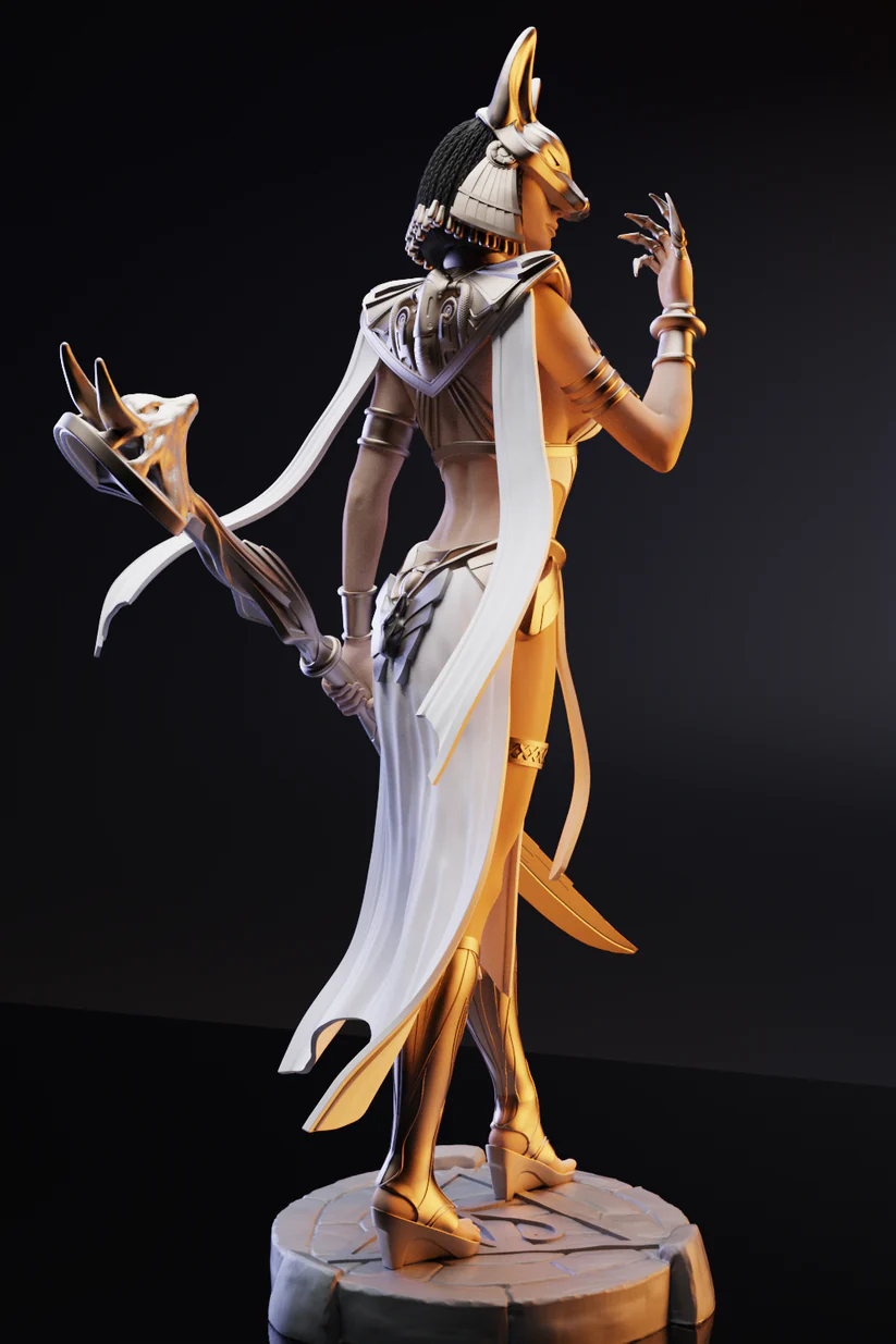 Cleopatra NSFW | Exquisite 3D Printable STL Model of the Egyptian Queen