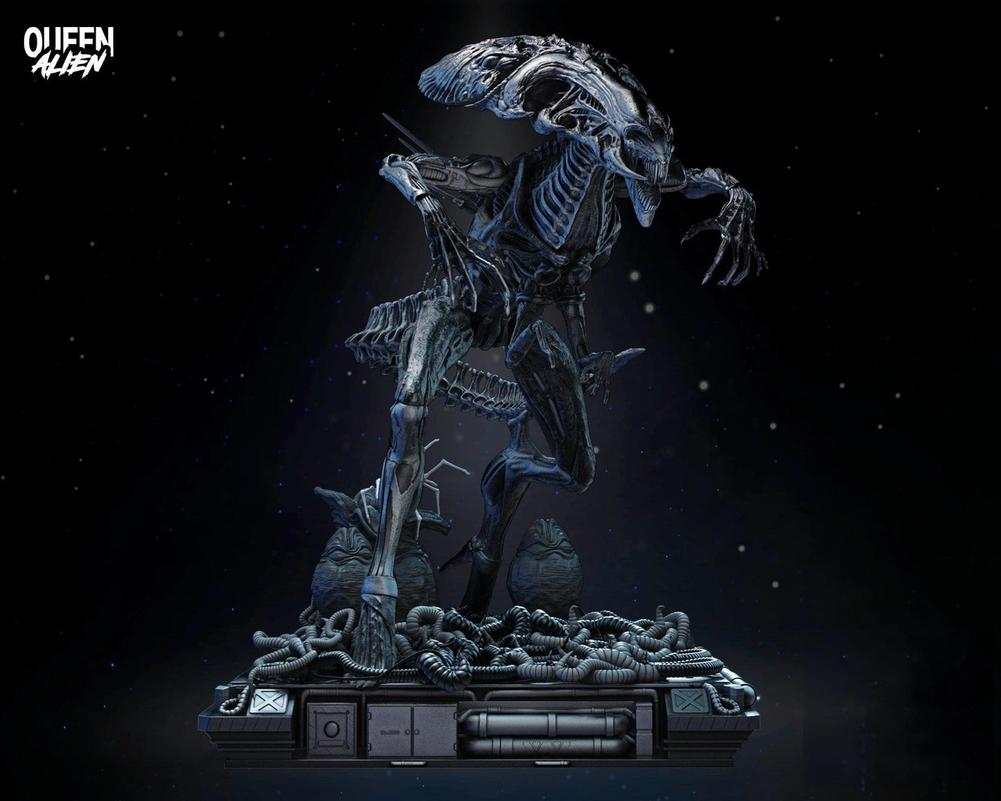 The Ultimate Queen Alien STL Model: Embrace the Darkness!