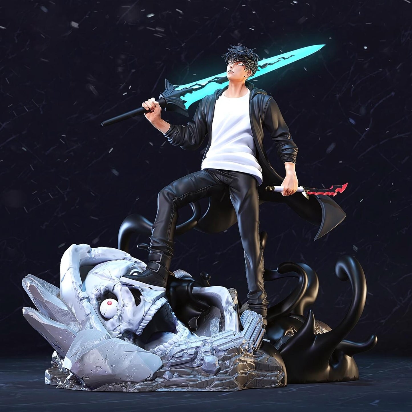 Sung Jin-Woo – Solo Leveling – STL 3D Print Figure