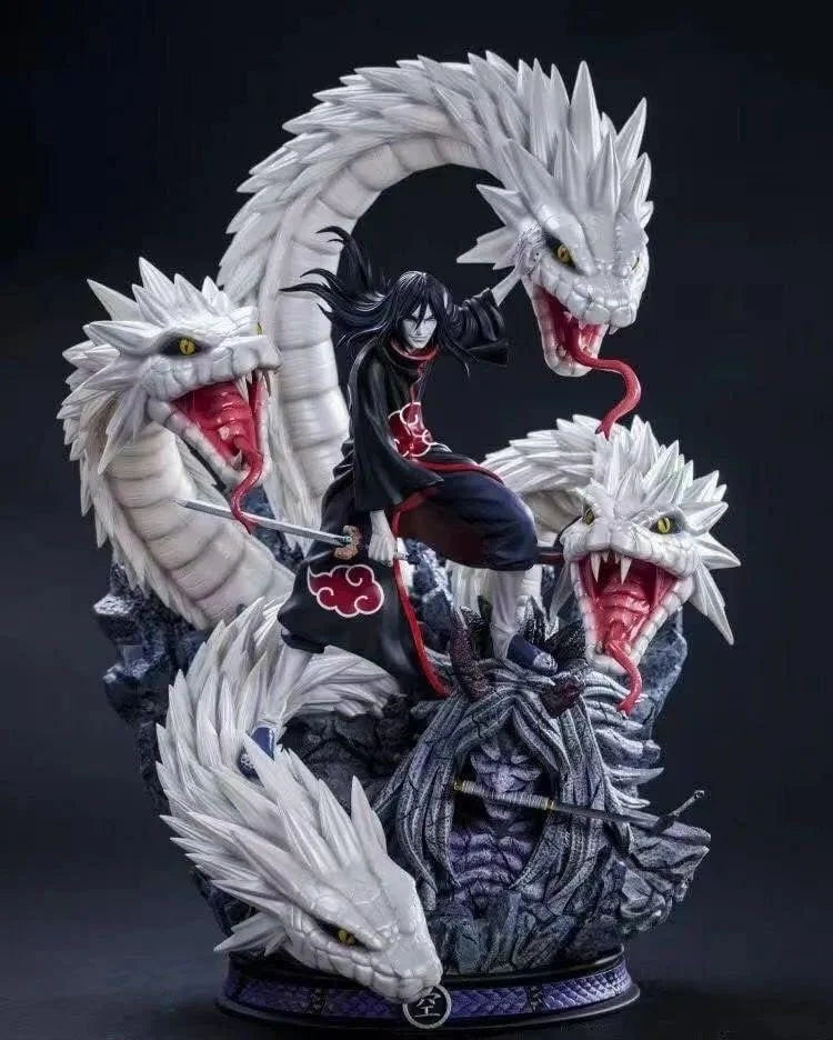 Orochimaru – White Serpent Summon Diorama – Naruto STL 3D Print Files