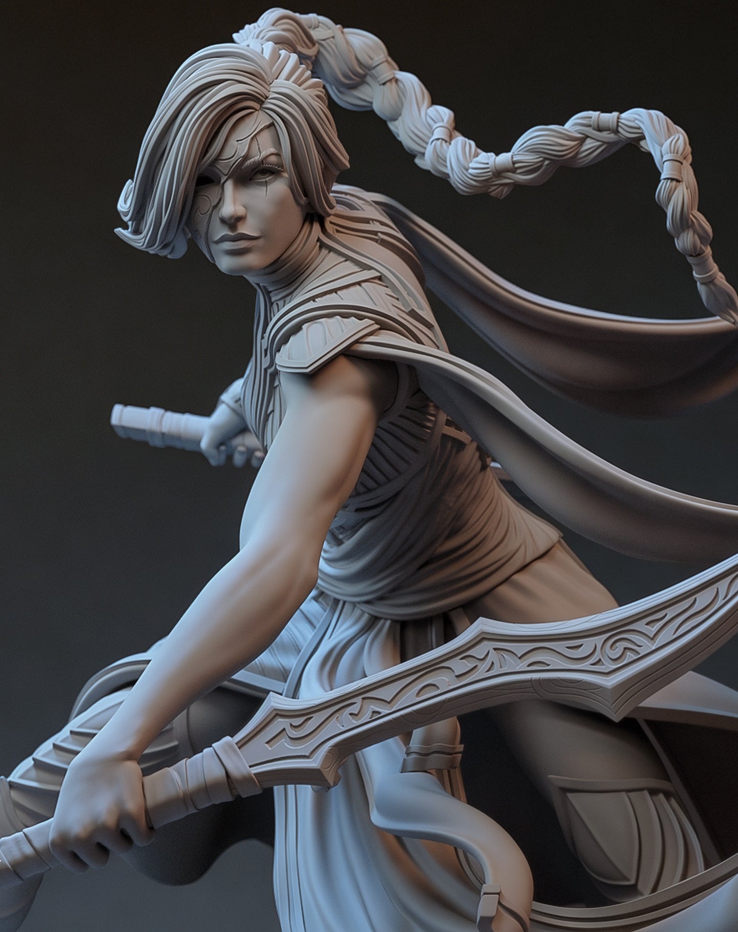 Katarina (League of Legends) 3D Print Model - Pre-Supported & Uncut STL/LYS