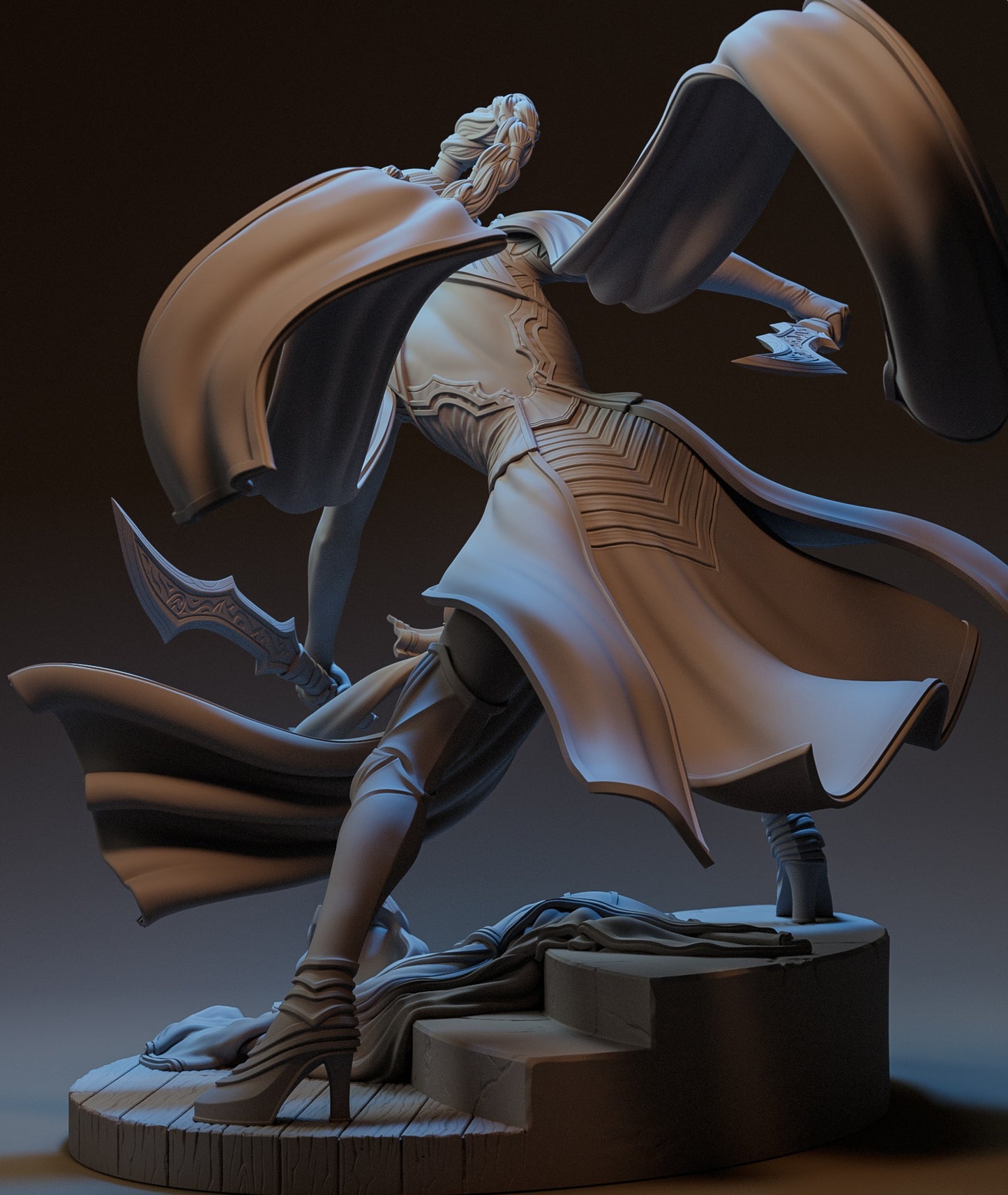 Katarina (League of Legends) 3D Print Model - Pre-Supported & Uncut STL/LYS