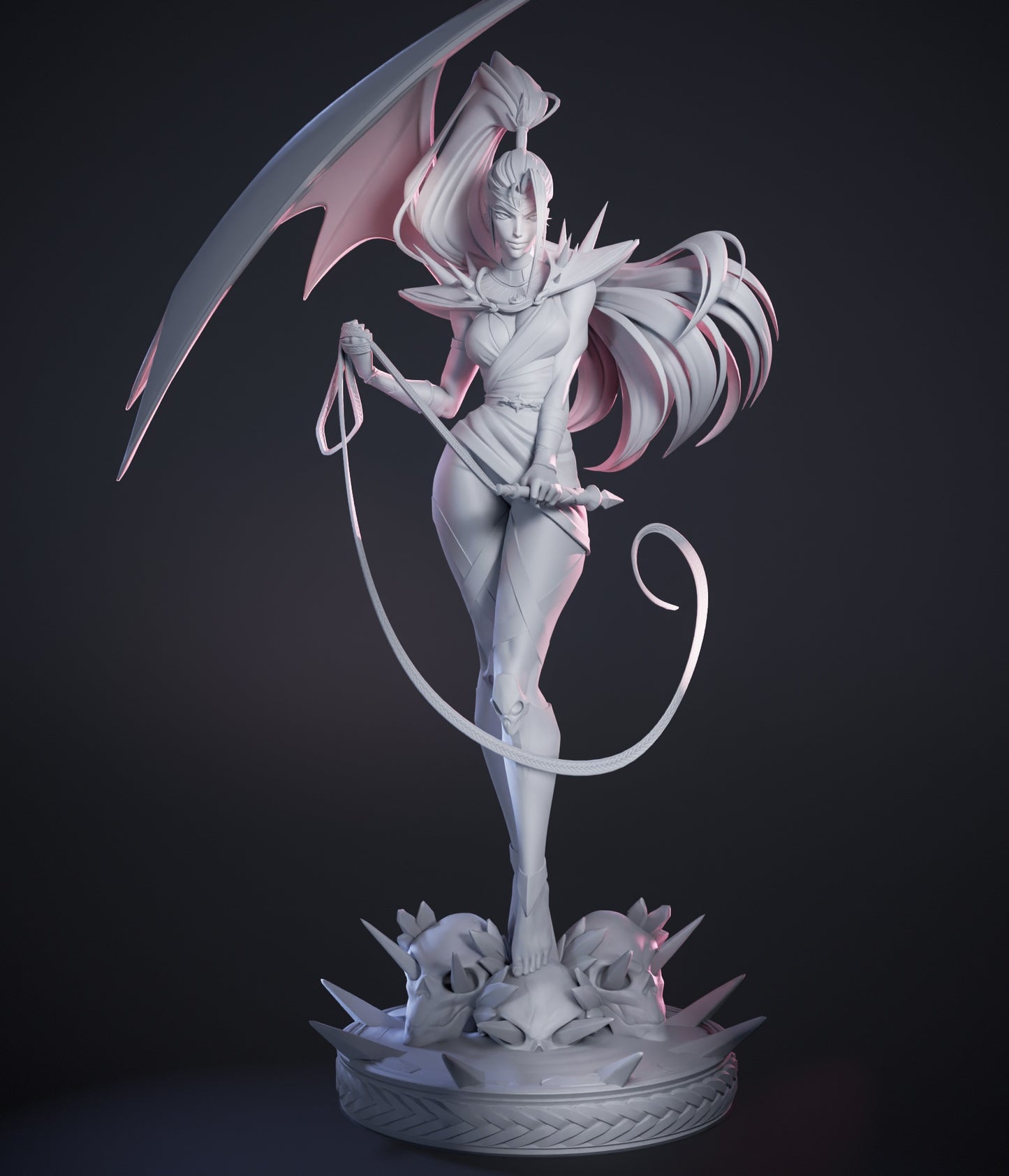 Megaera (Hades) 3D Print Model - Fierce Fury STL/LYS - Pre-Supported & Uncut Files
