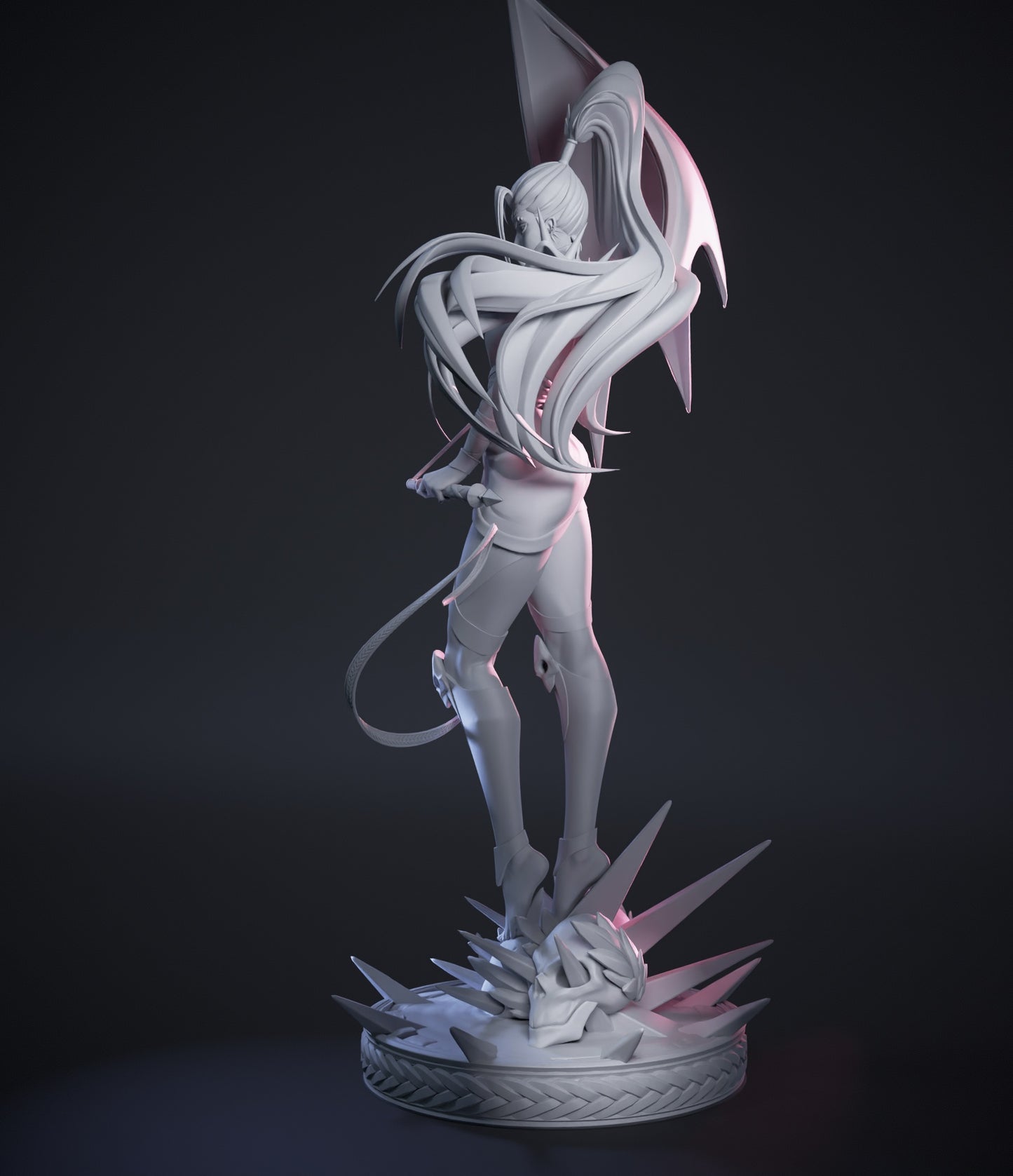 Megaera (Hades) 3D Print Model - Fierce Fury STL/LYS - Pre-Supported & Uncut Files