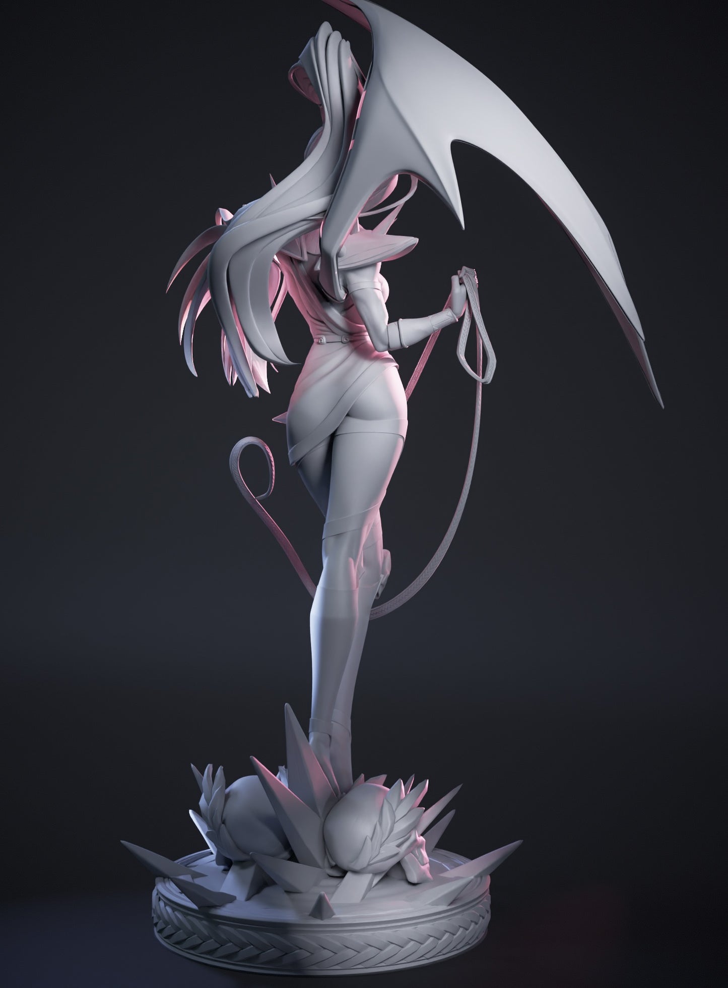 Megaera (Hades) 3D Print Model - Fierce Fury STL/LYS - Pre-Supported & Uncut Files
