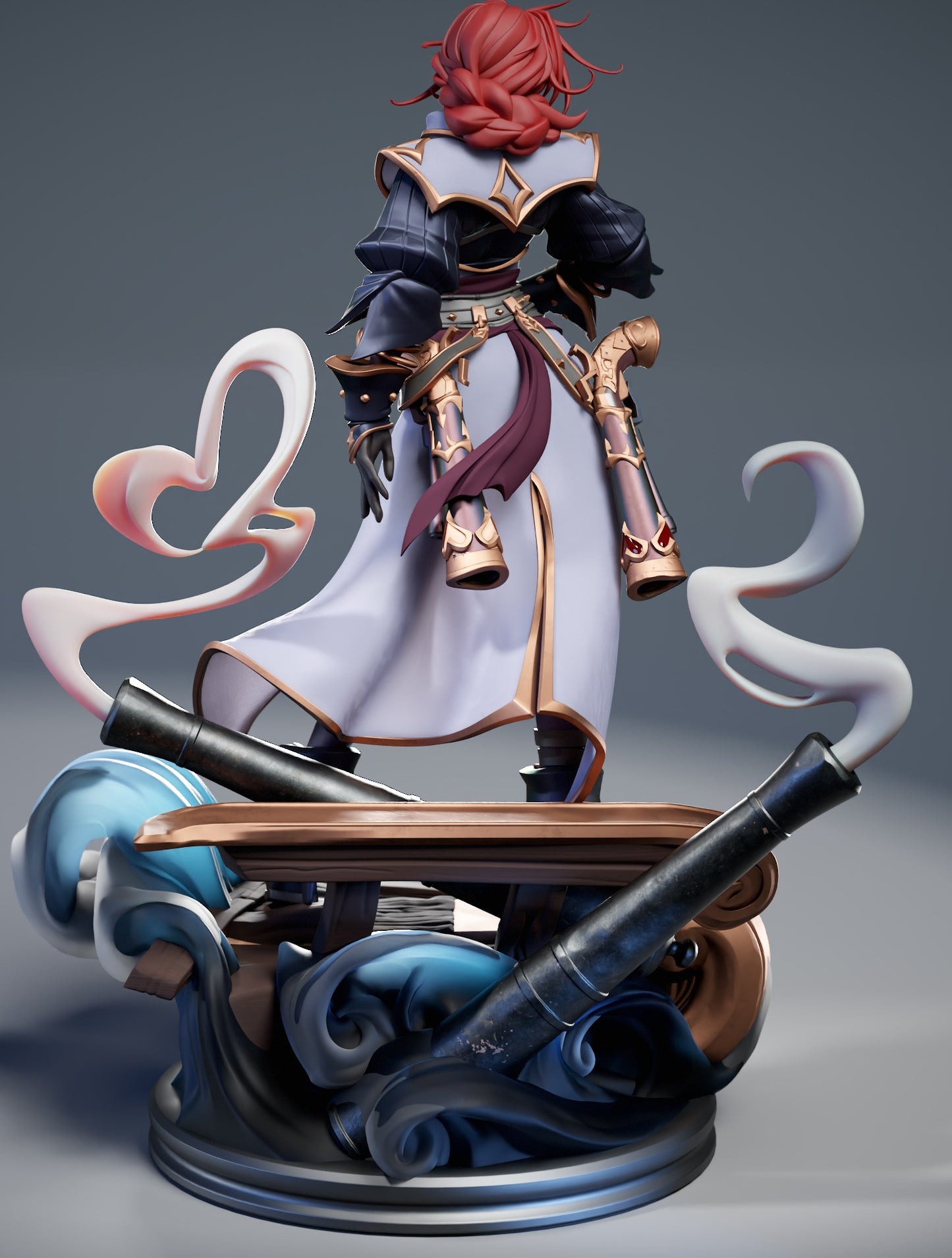 Miss Fortune 3D STL File | League of Legends 3D Print Model | Pre-Supported Figure