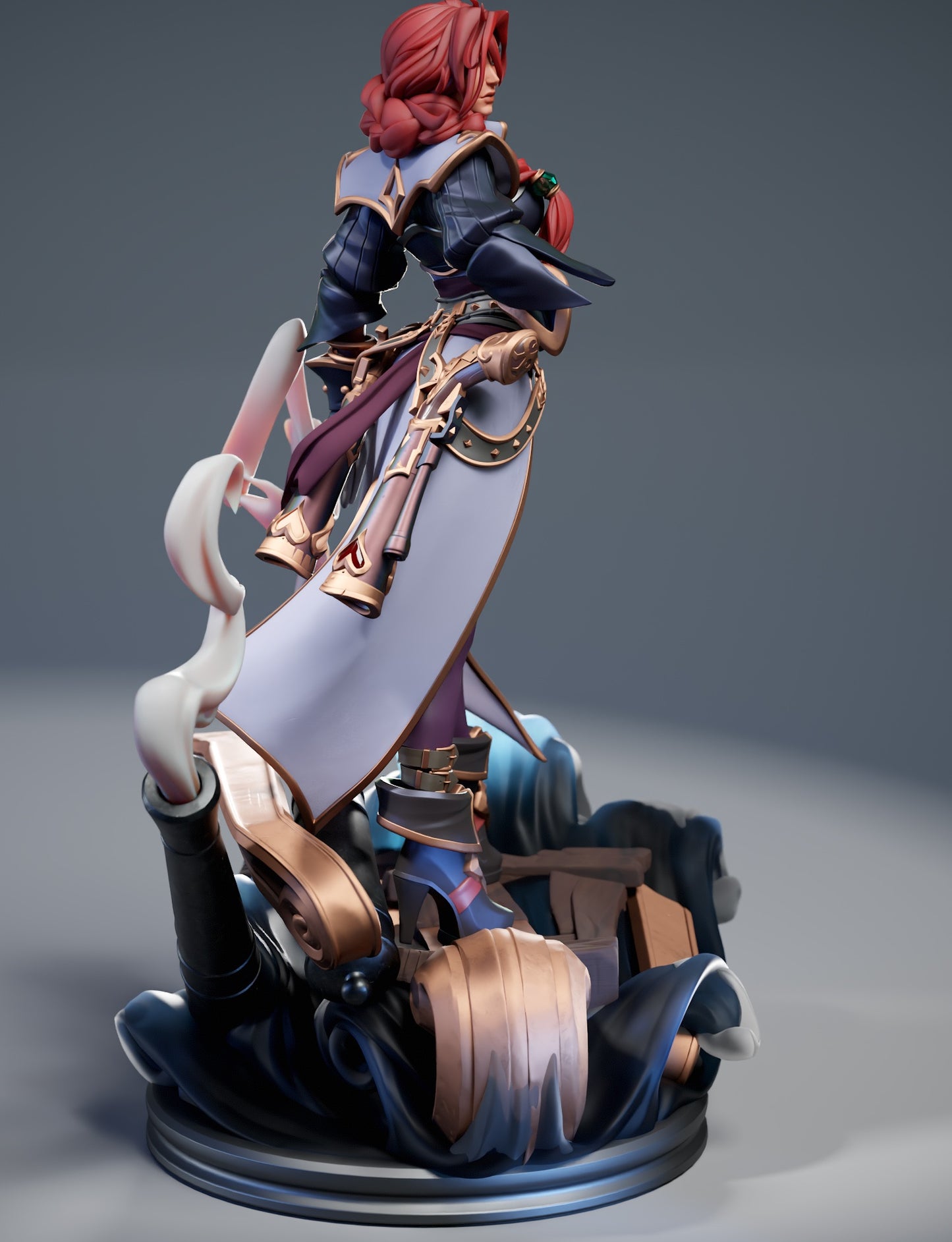 Miss Fortune 3D STL File | League of Legends 3D Print Model | Pre-Supported Figure