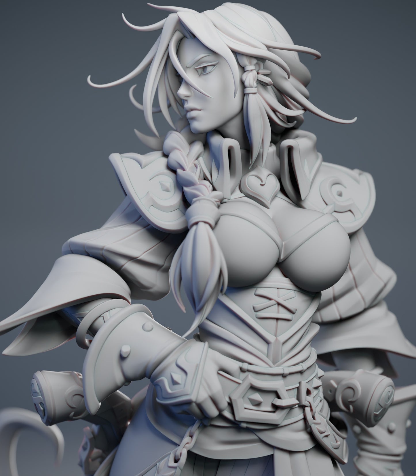 Miss Fortune 3D STL File | League of Legends 3D Print Model | Pre-Supported Figure
