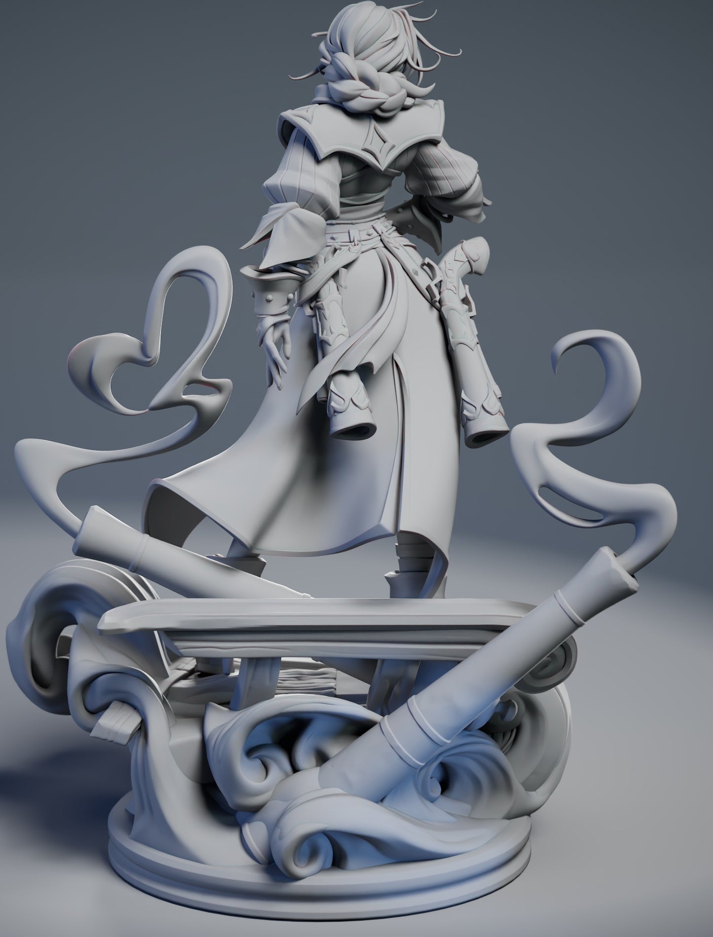 Miss Fortune 3D STL File | League of Legends 3D Print Model | Pre-Supported Figure