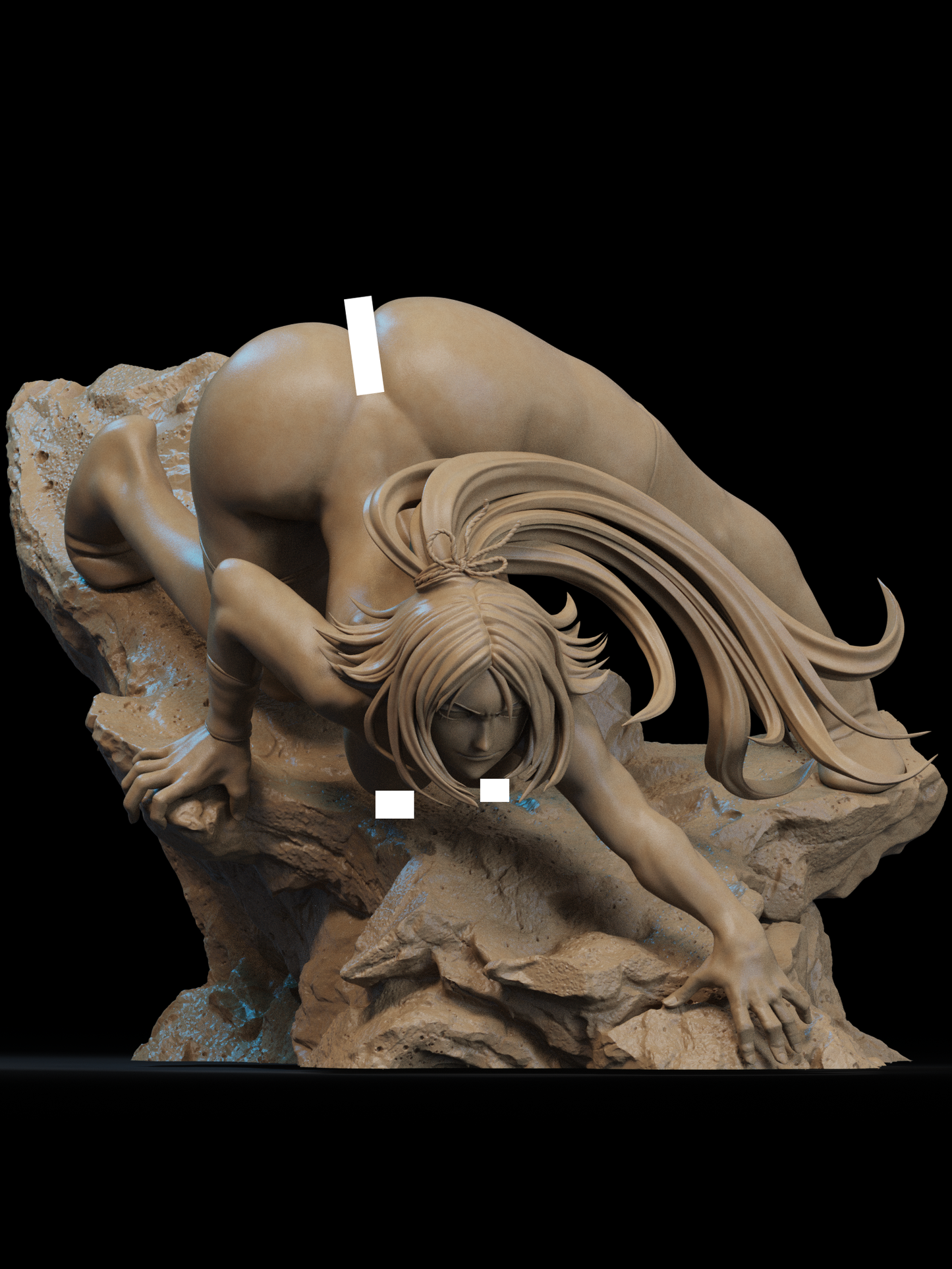 Yoruichi Shihoin NSFW STL File – Shunko Form & Cat | 1/6 & 1/9 Scale