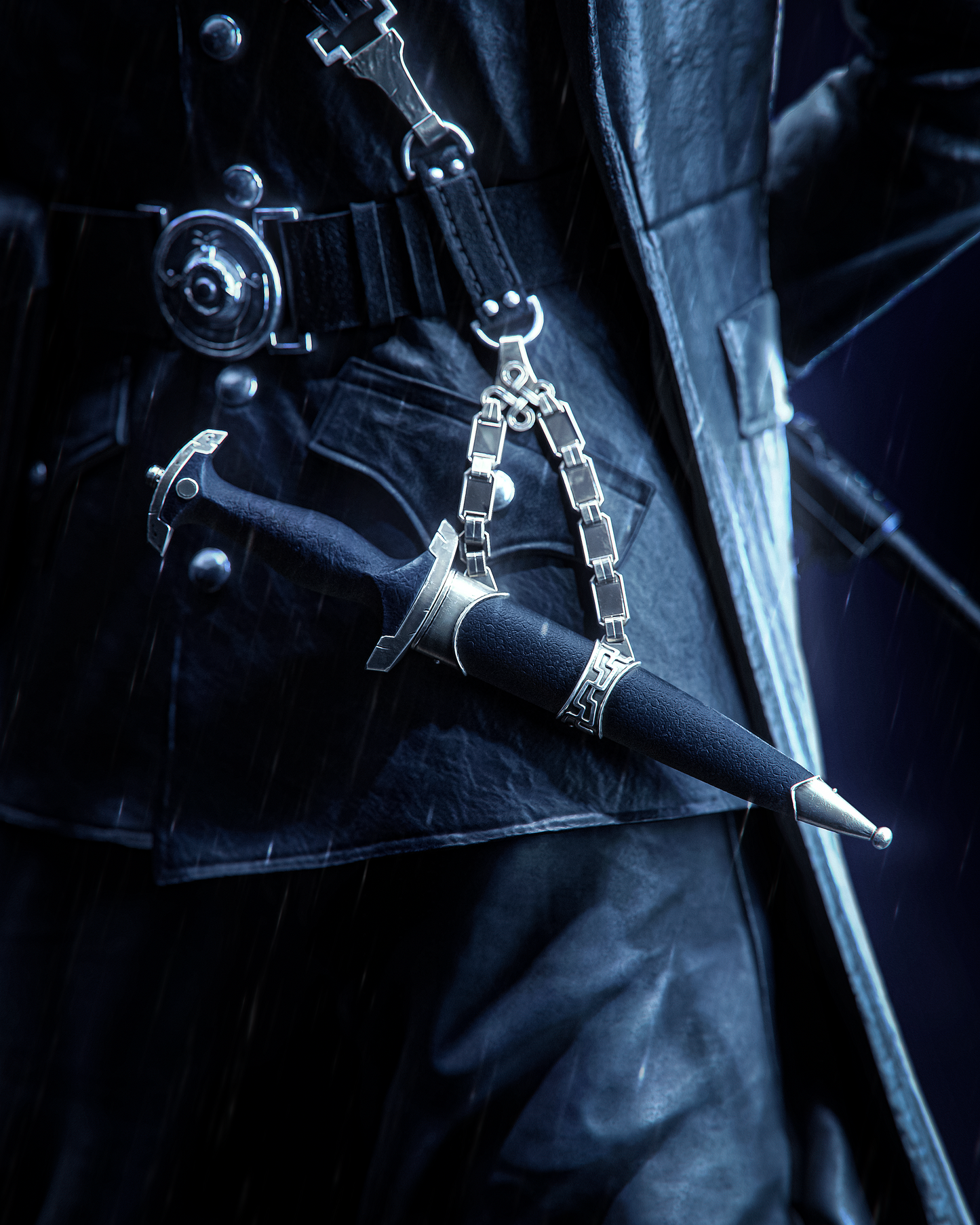 Kroenen Dark Assassin Statue STL – Hellboy Movie Villain 3D Print Model (1/6 & 1/9 Scale)