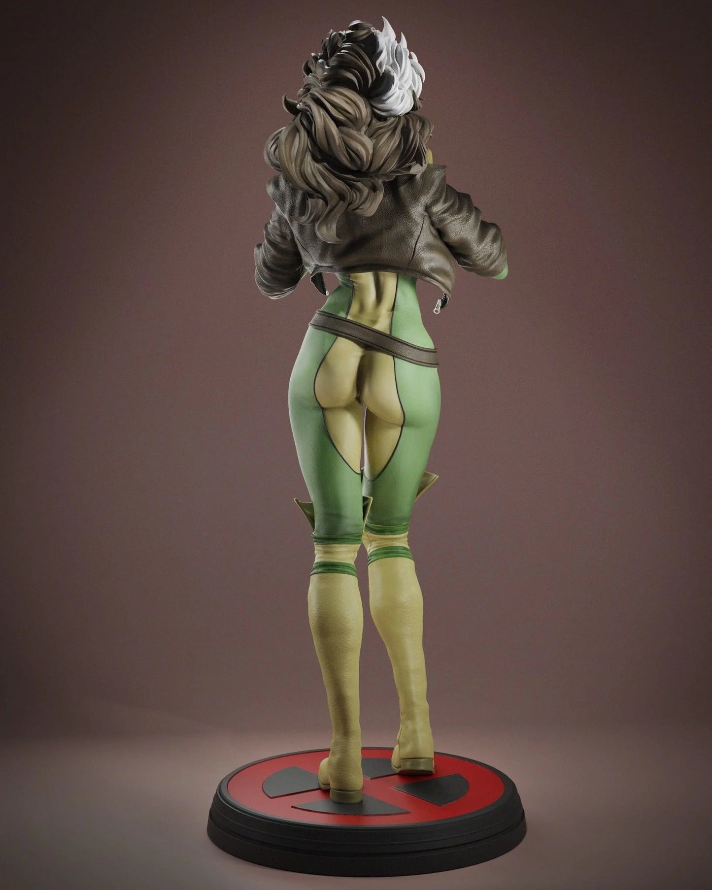 Rogue (X-Men) 3D Print File: Power-Absorbing Mutant STL - 1:4, 1:6, 1:9, 1:12 Scale Options - Pre-Supported & Uncut - Dynamic Digital Collectible