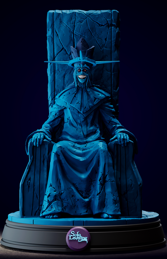 Statue of God – Solo Leveling 3D STL | Full Scale 40cm 3D Printable Model